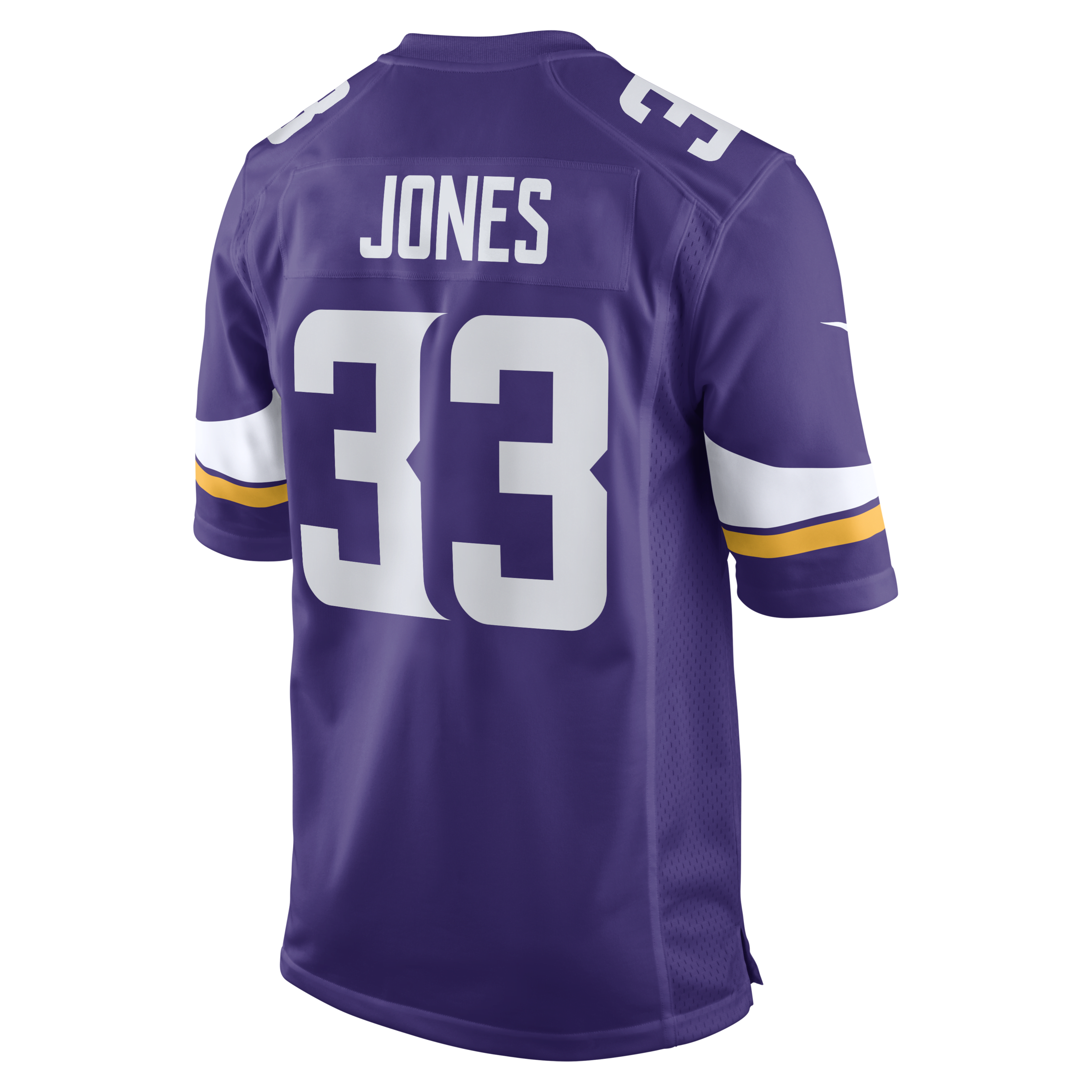 Aaron Jones Minnesota Vikings Men's Nike NFL Game Football Jersey