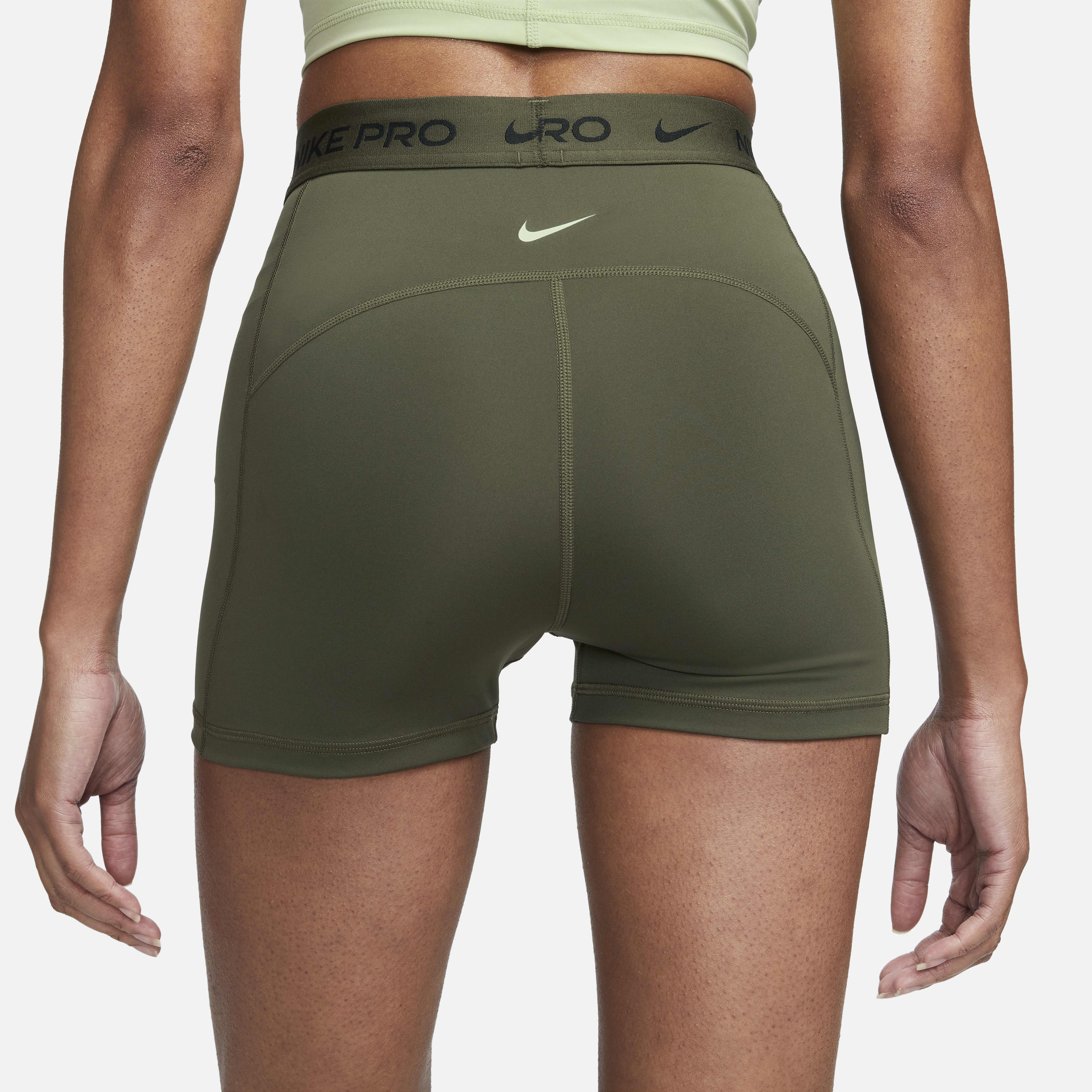 Nike Pro Dri-FIT Women's High-Waisted 3" Shorts