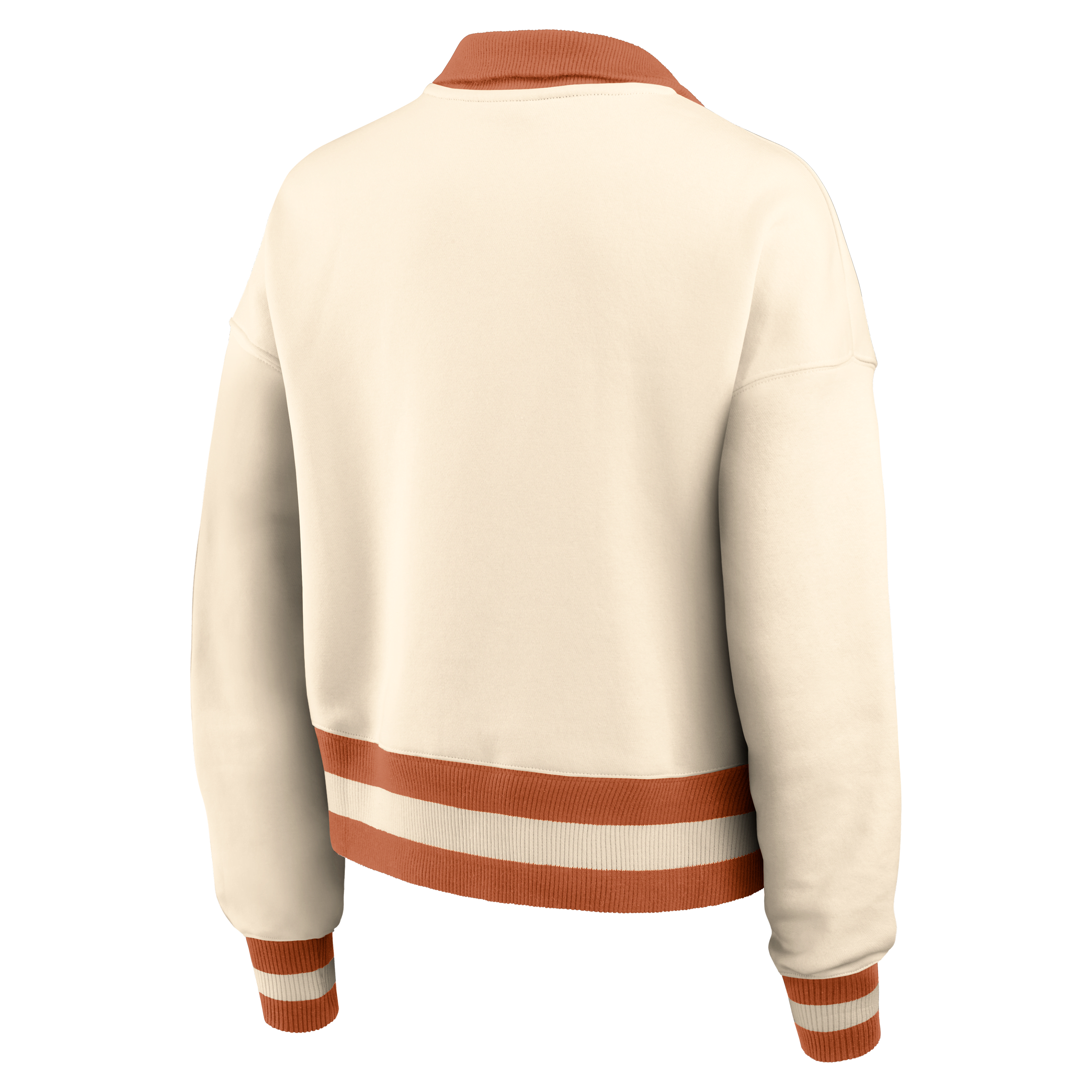 Texas Legacy Women's Nike College Cropped 1/4-Zip Crew