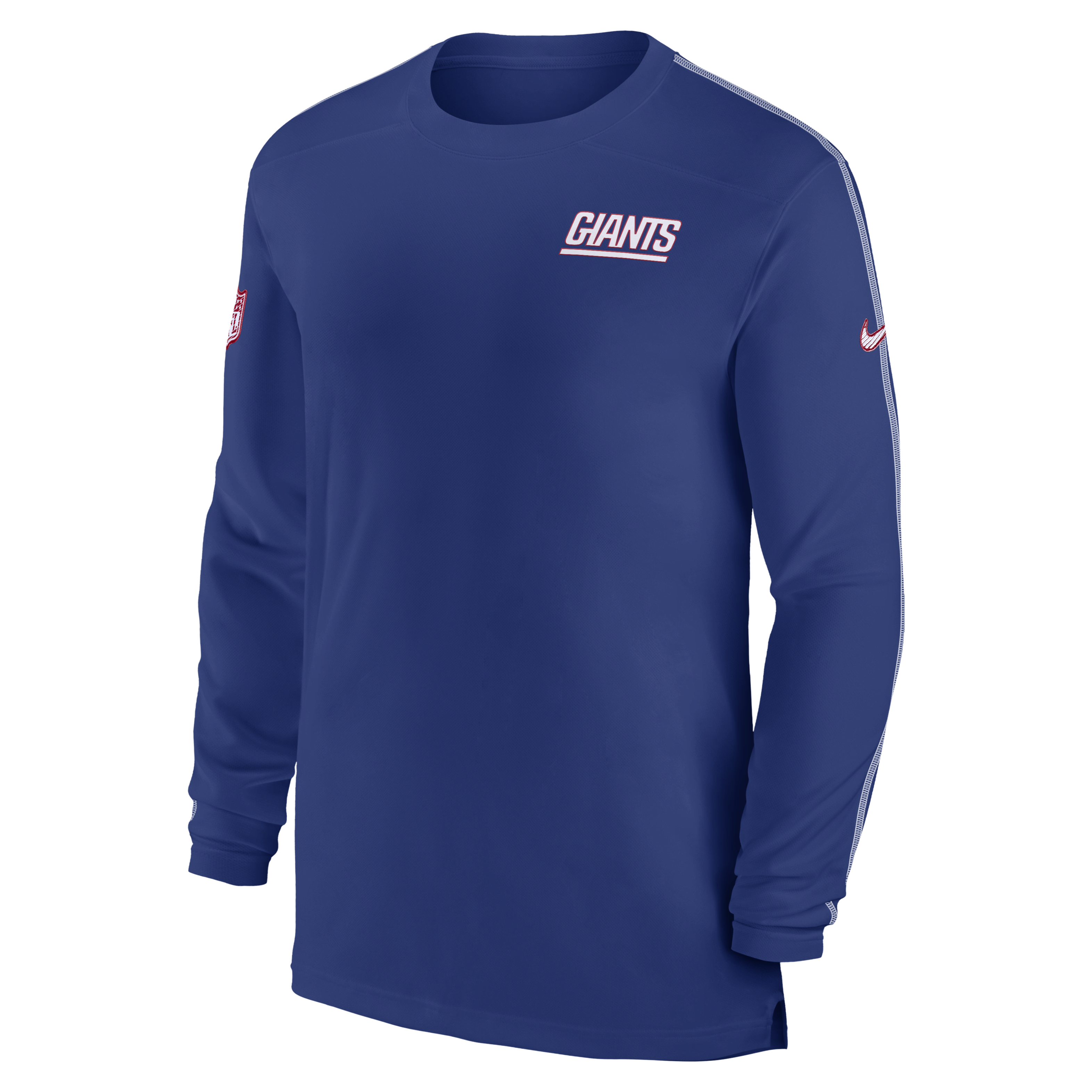 New York Giants Sideline Coach Men's Nike Dri-FIT NFL Long-Sleeve Top