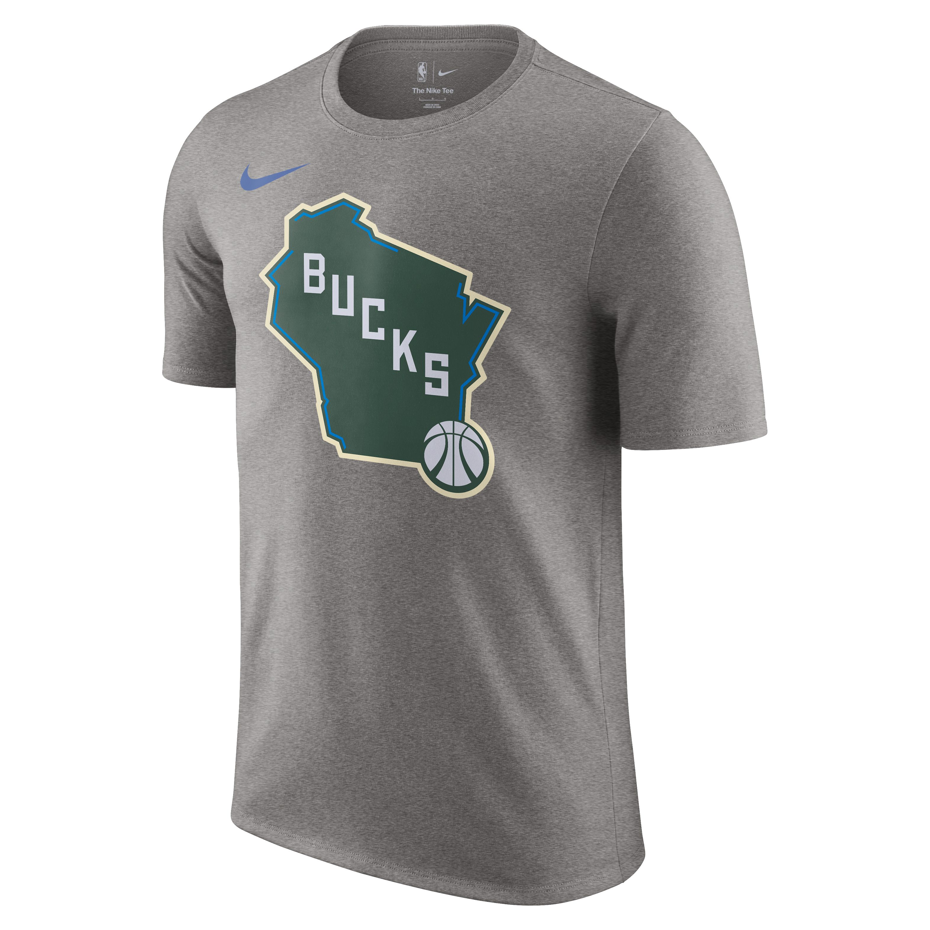 Milwaukee Bucks Essential City Edition Men's Nike NBA T-Shirt