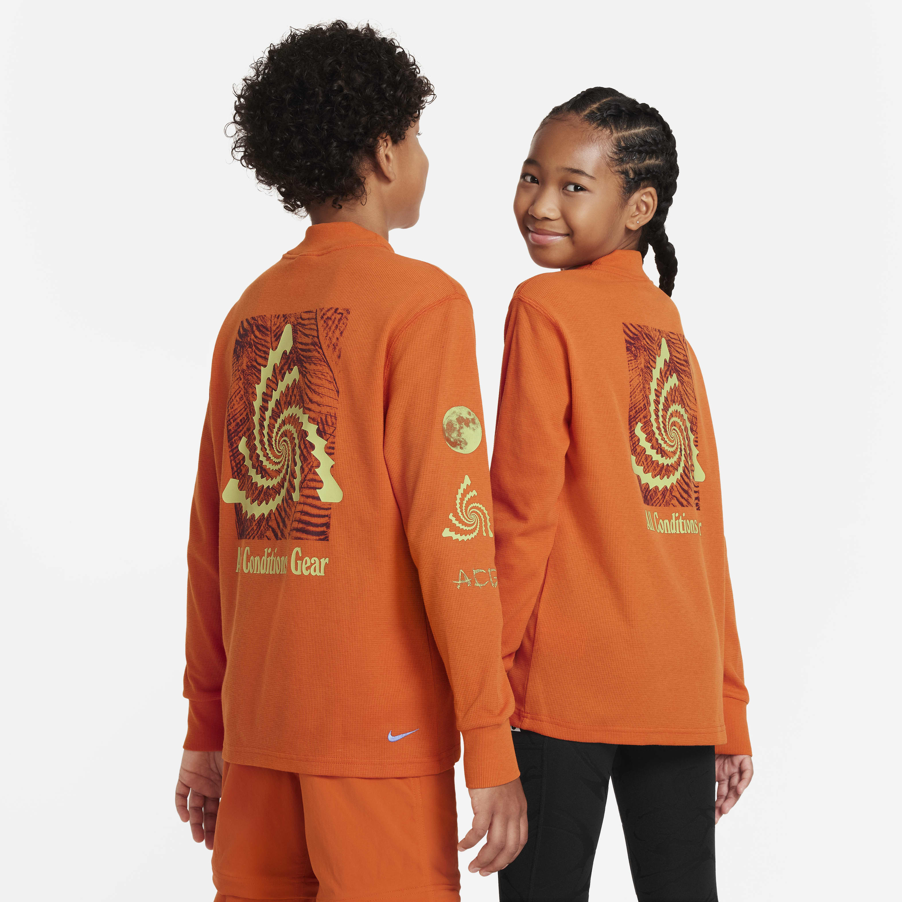 Nike ACG Big Kids' Loose Waffle Long-Sleeve Top