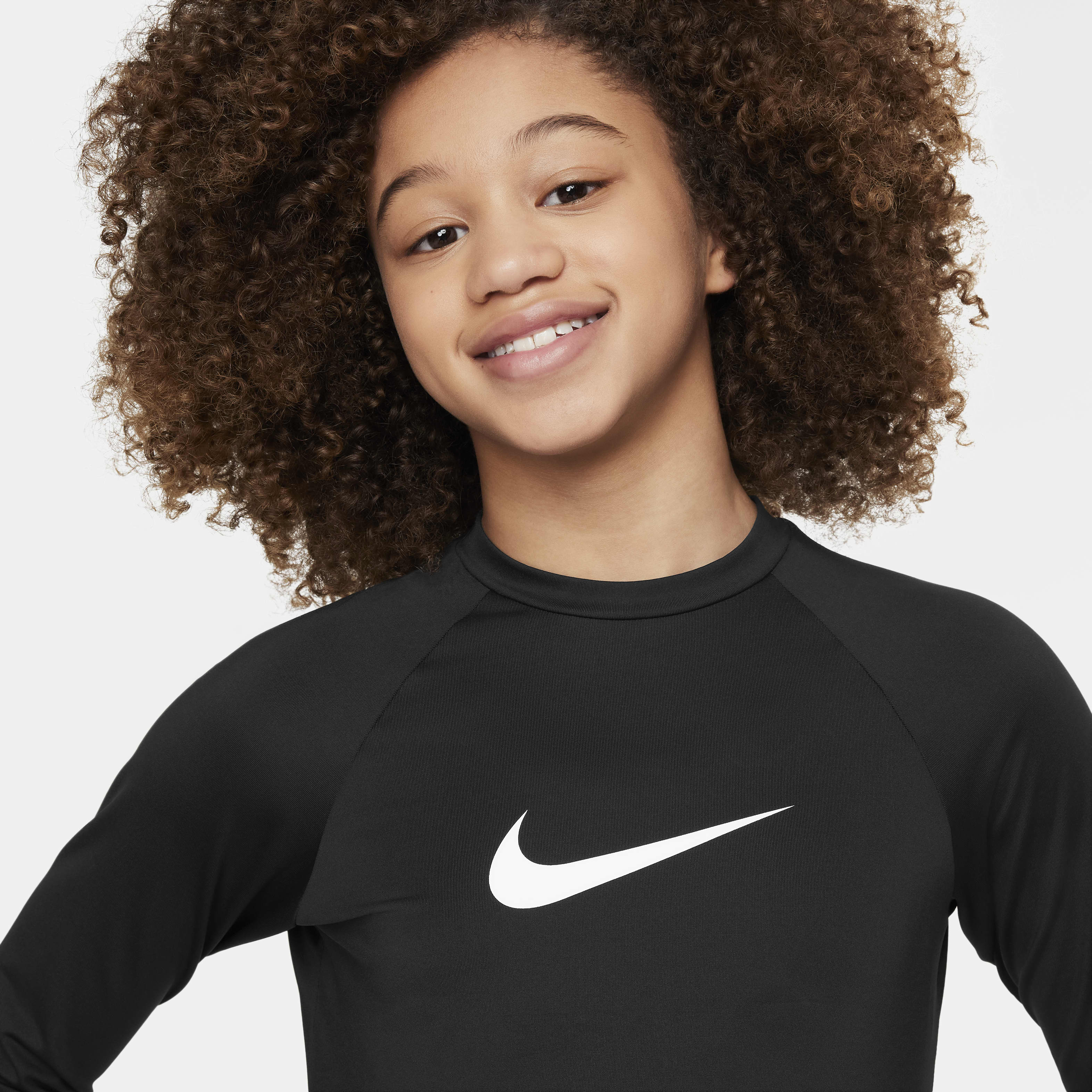 Nike Swim Big Kids' (Girls') Short-Sleeve Hydroguard