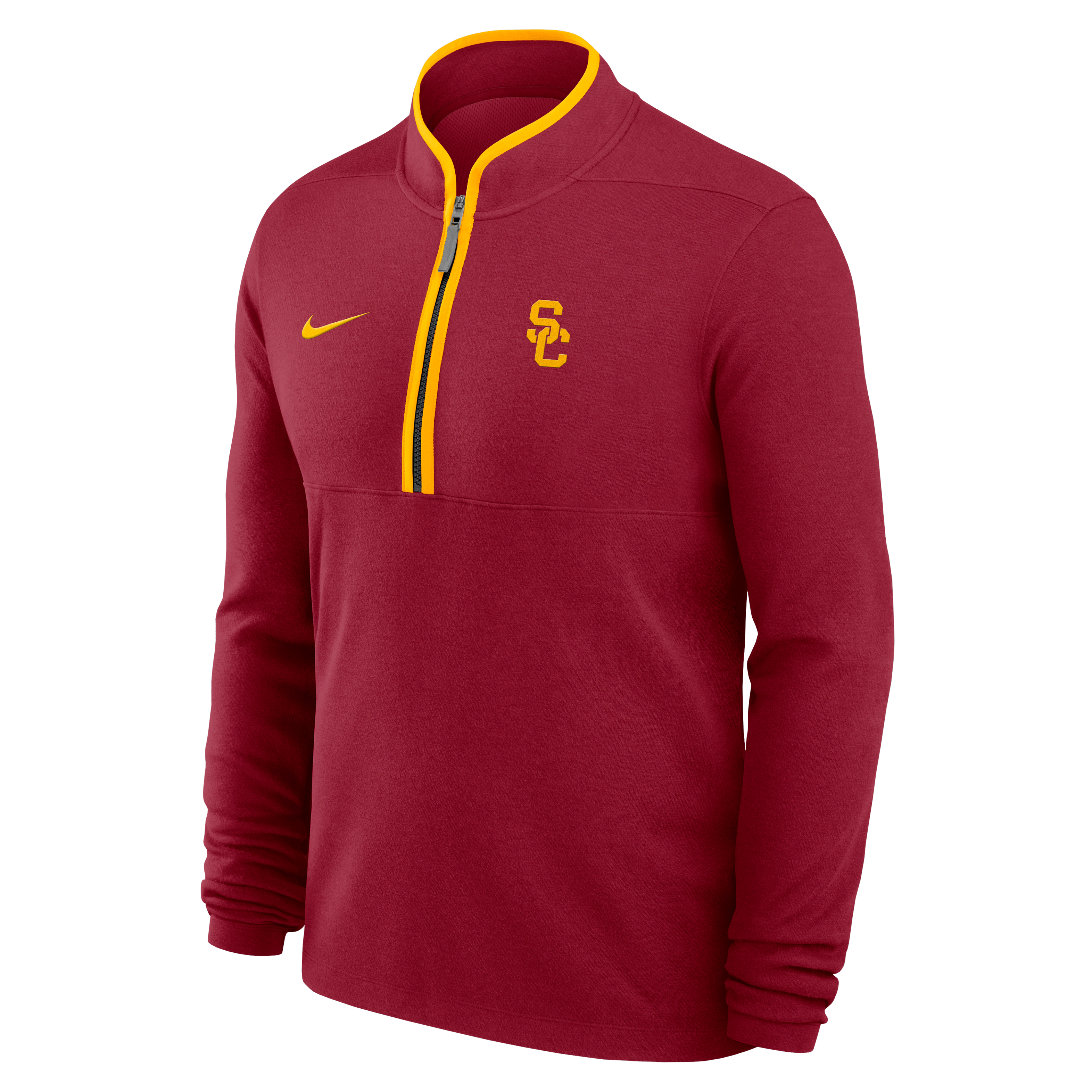 USC Victory Men's Nike Dri-FIT College 1/2-Zip Long-Sleeve Top