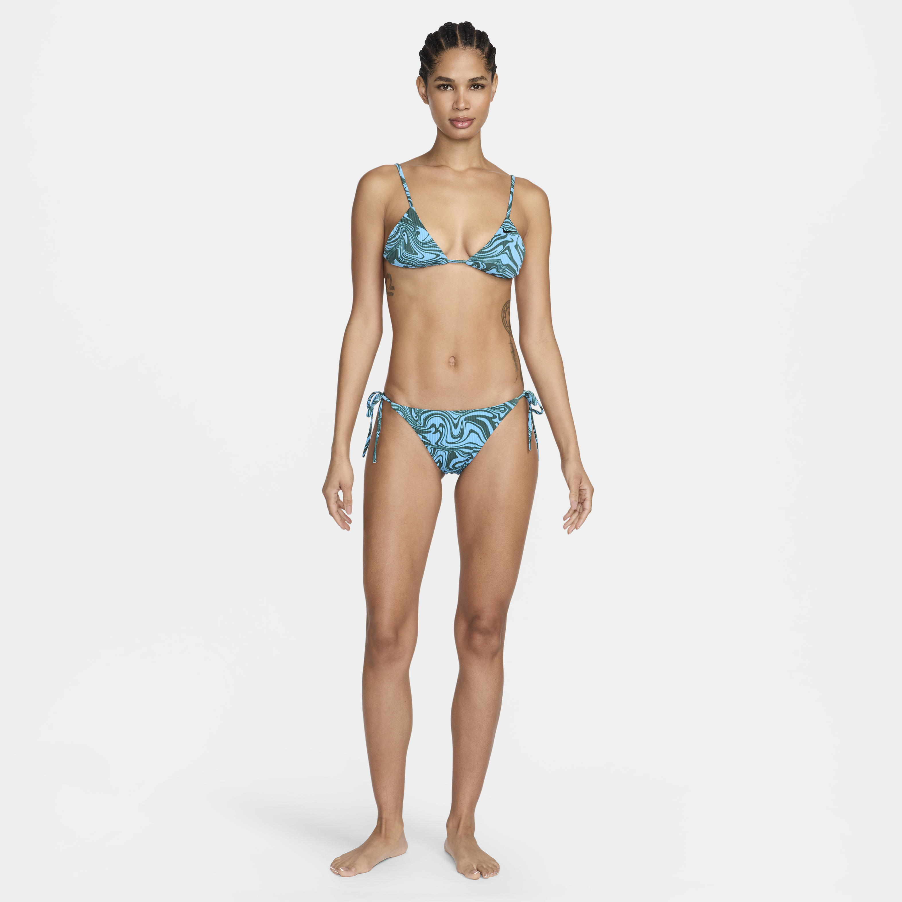 Nike Swim Swirl Women's String Bikini Bottom