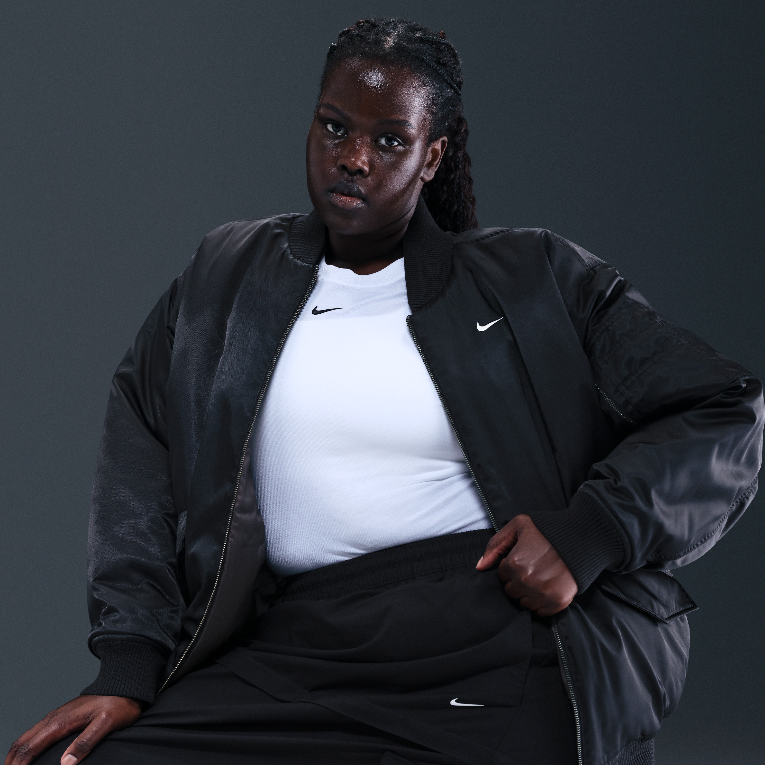 Nike Sportswear Women's Therma-FIT Reversible Bomber Jacket