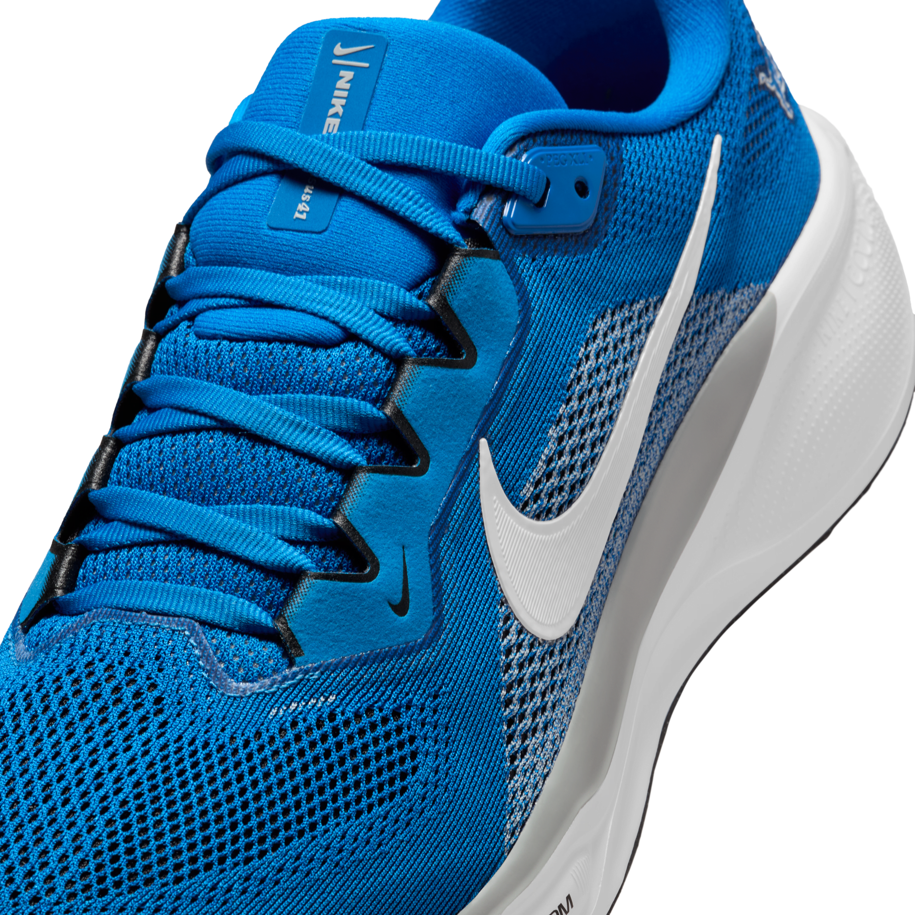 Detroit Lions Pegasus 41 Men's Nike NFL Road Running Shoes