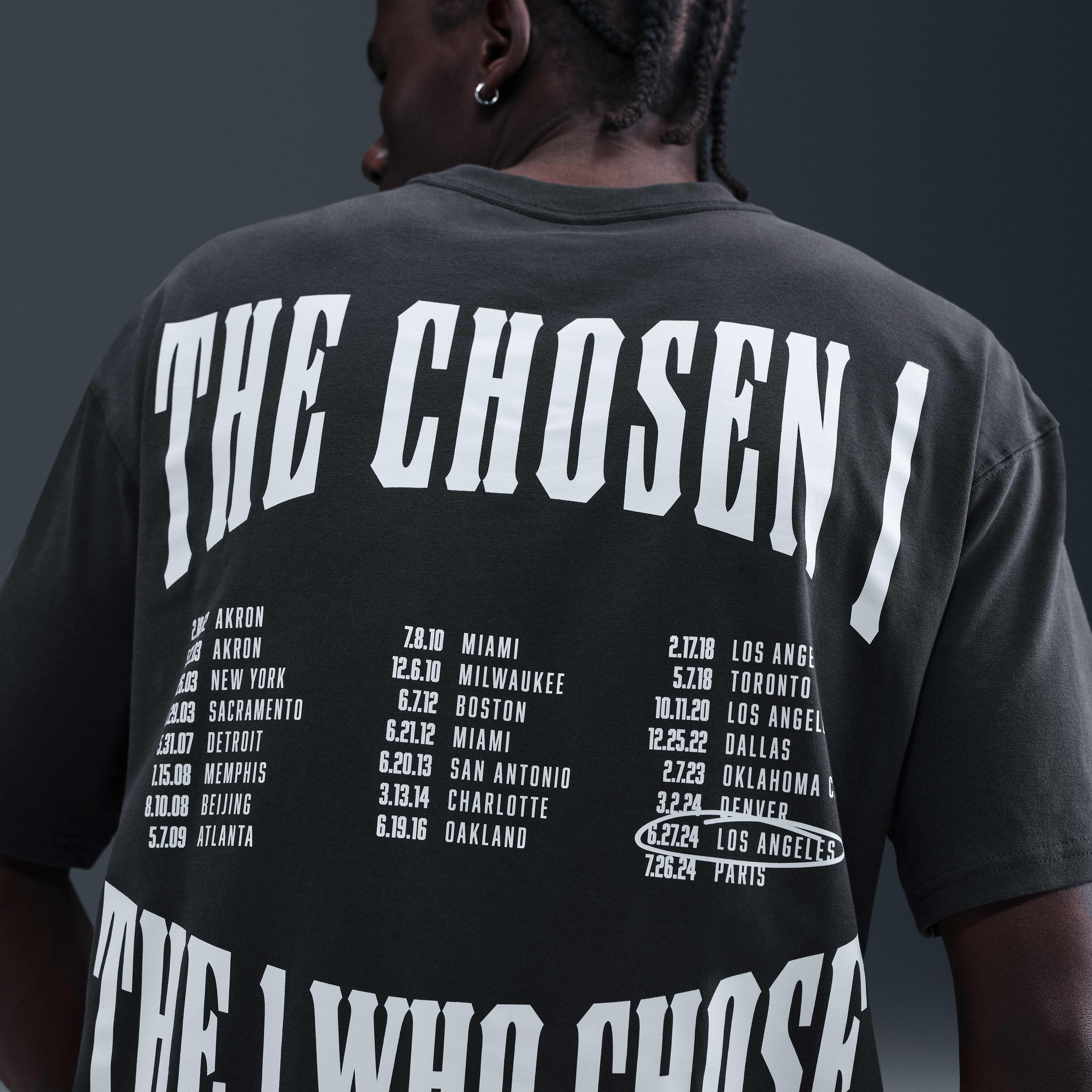 LeBron "Bubble Boy" Men's Basketball T-Shirt