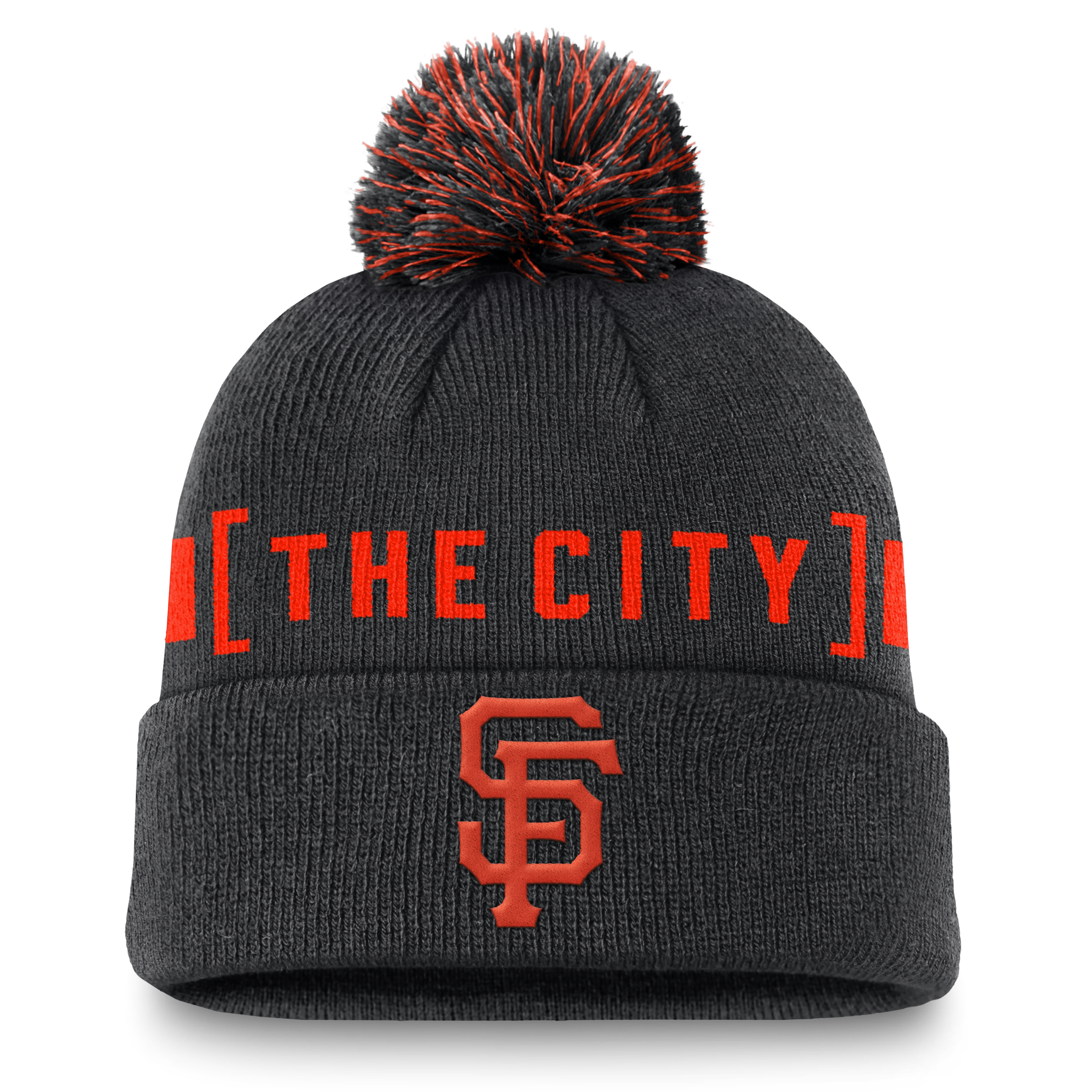 San Francisco Giants Hometown Peak Men's Nike MLB Cuffed Pom Beanie