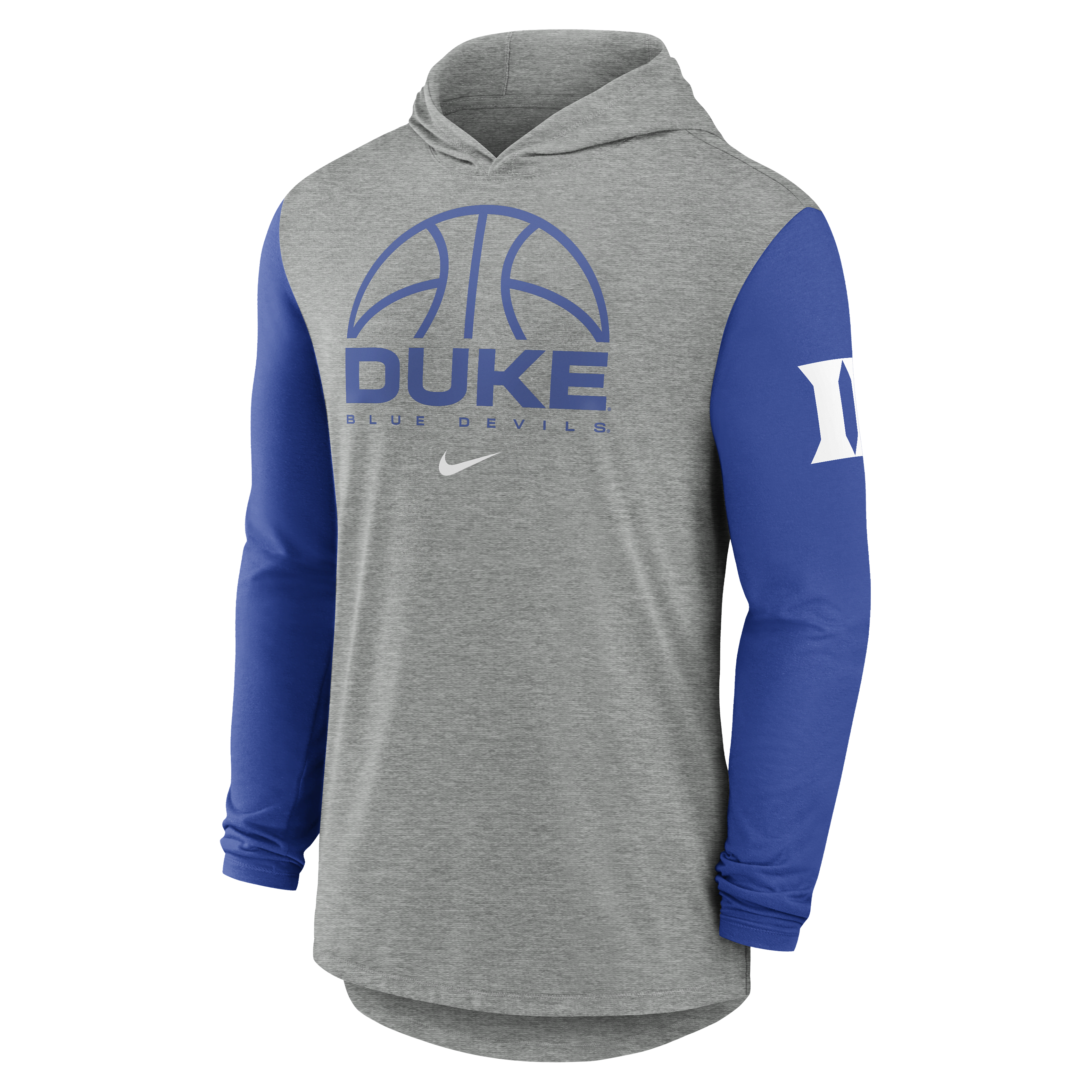 Duke Basketball Men's Nike Dri-FIT College Long-Sleeve Hooded T-Shirt