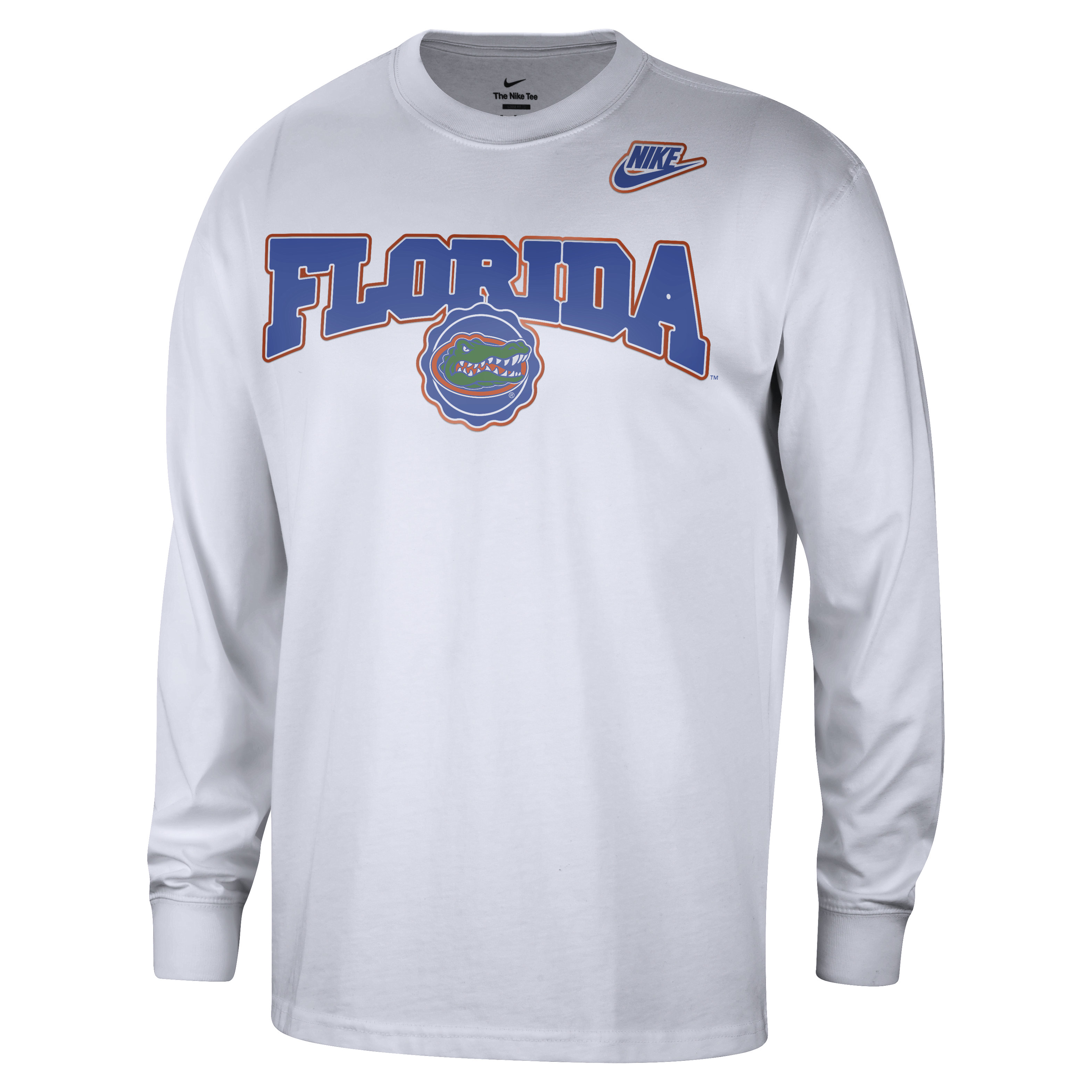 Florida Max90 Men's Nike College Crew-Neck Long-Sleeve T-Shirt