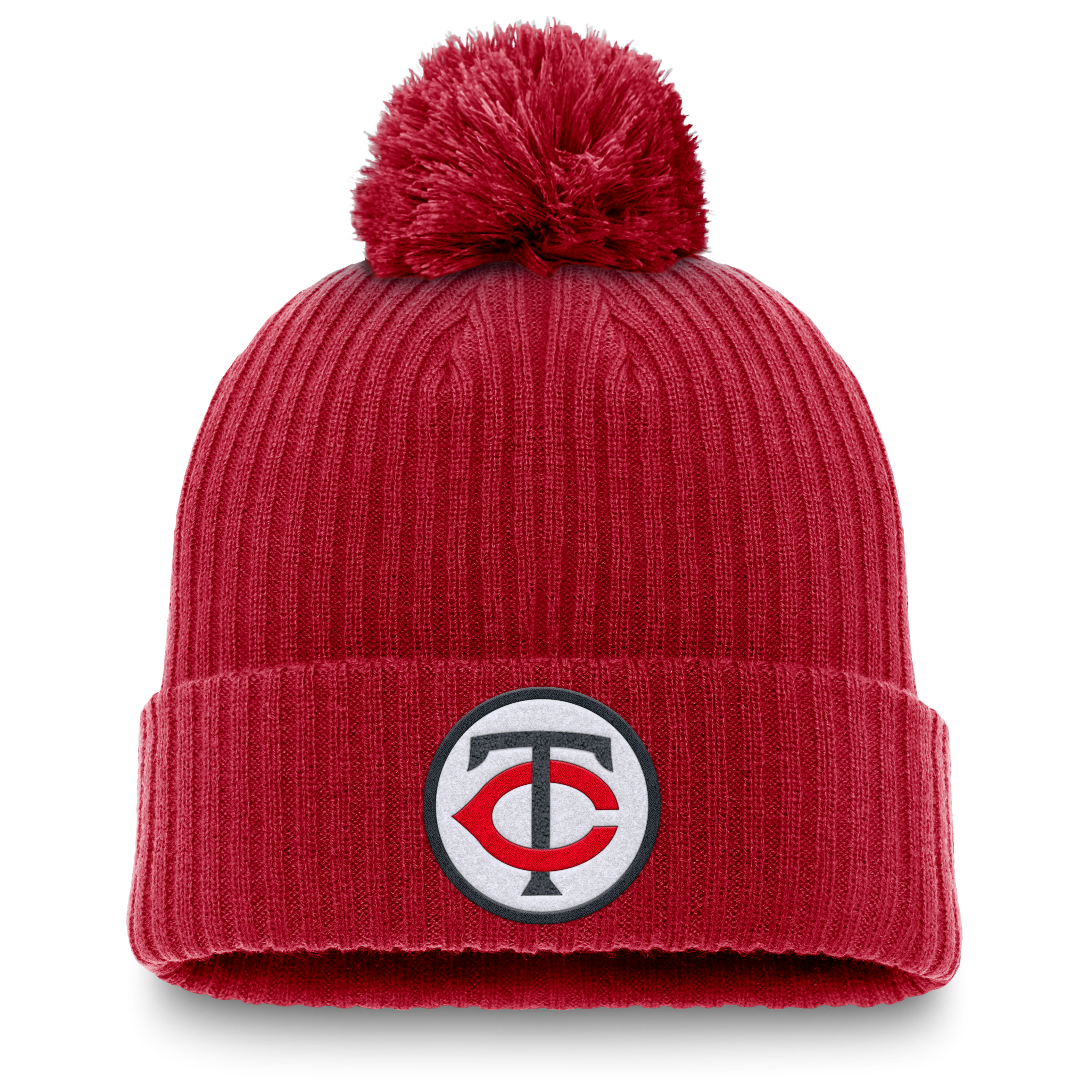 Minnesota Twins Cooperstown Peak Men's Nike MLB Cuffed Pom Beanie