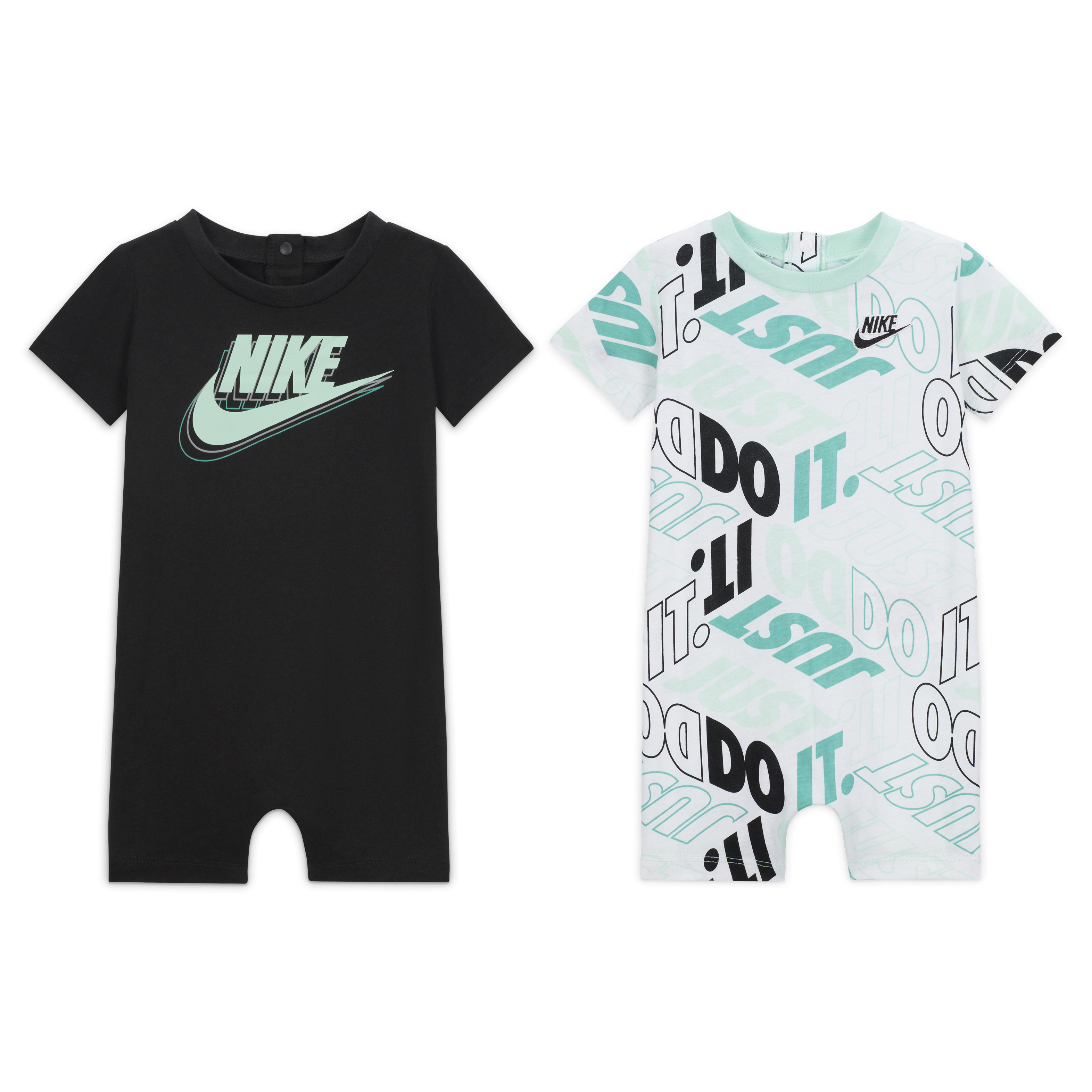 Nike Sportswear Baby (0-9M) 2-Pack Rompers