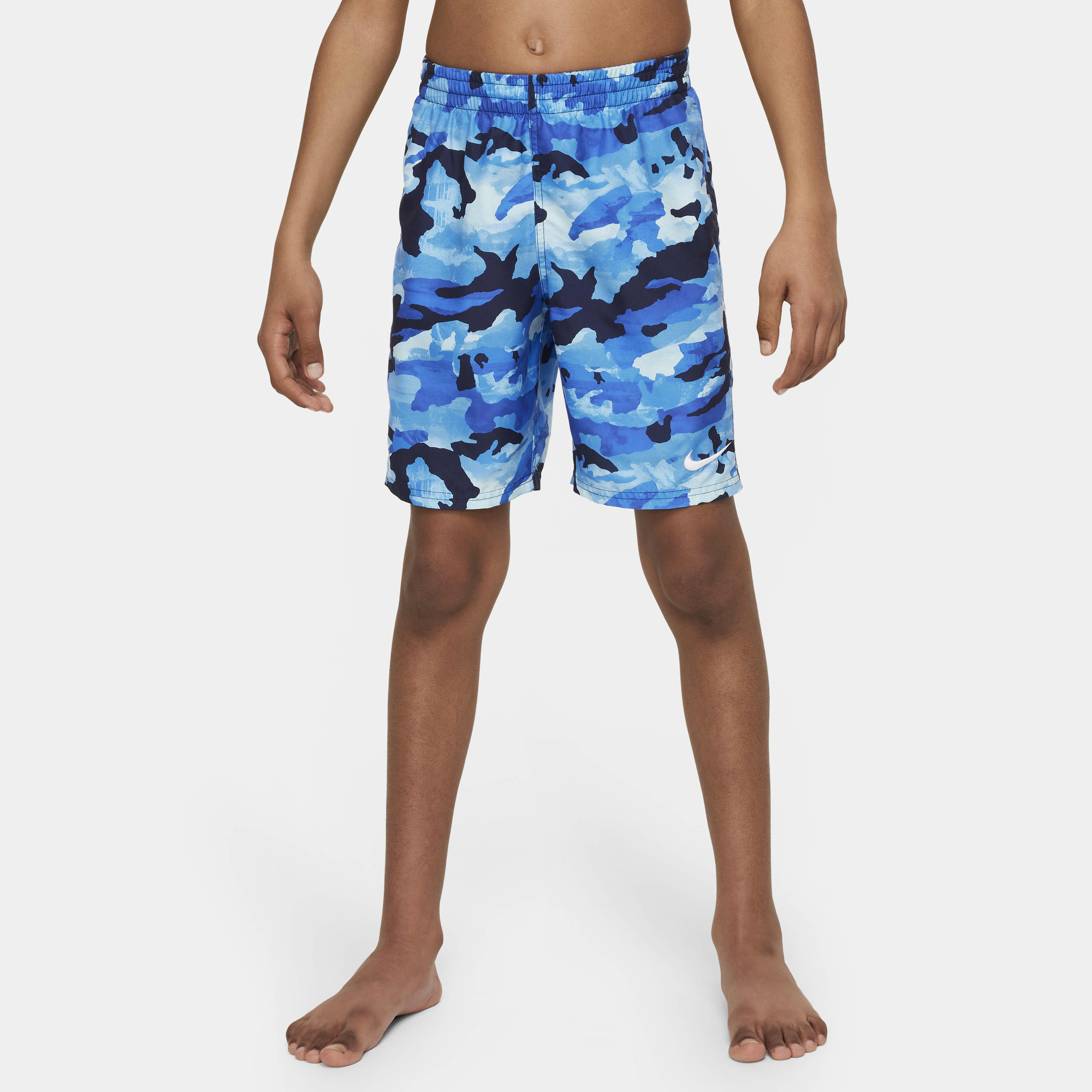 Nike Swim Classic Camo Big Kids' (Boys') 7" Volley Shorts