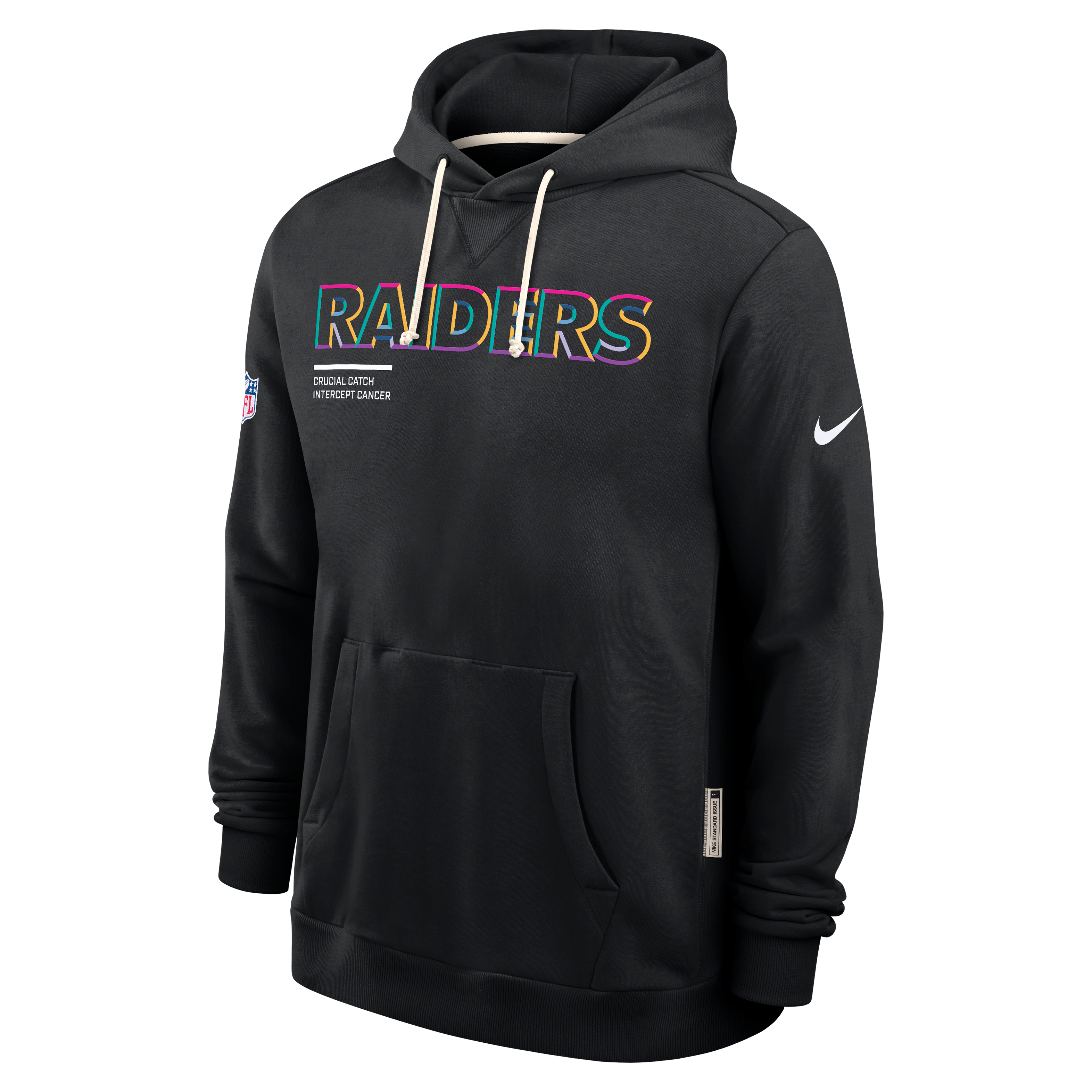 Las Vegas Raiders Crucial Catch Sideline Men's Nike Dri-FIT NFL Pullover Hoodie
