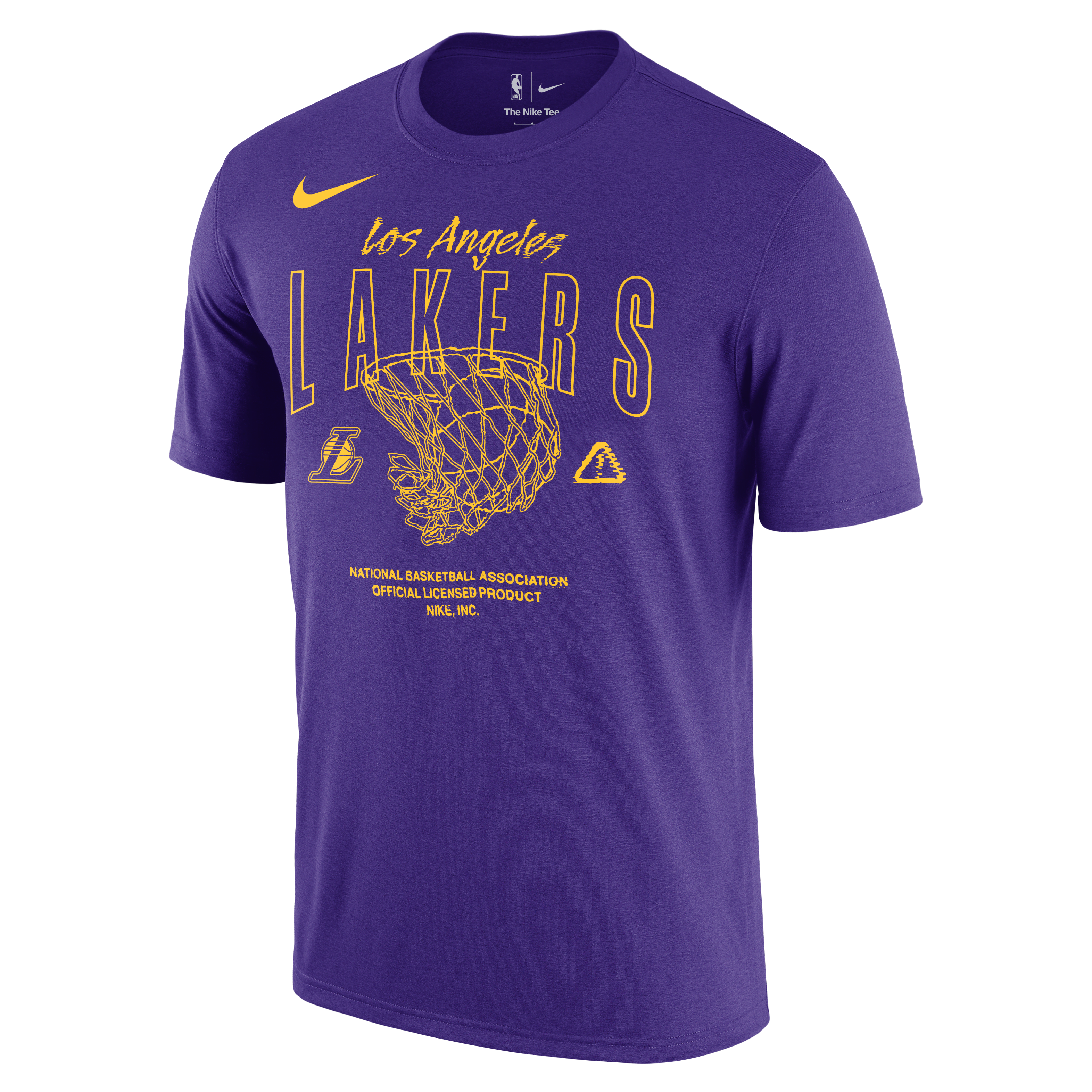 Los Angeles Lakers Courtside Max90 Men's Nike NBA T-Shirt