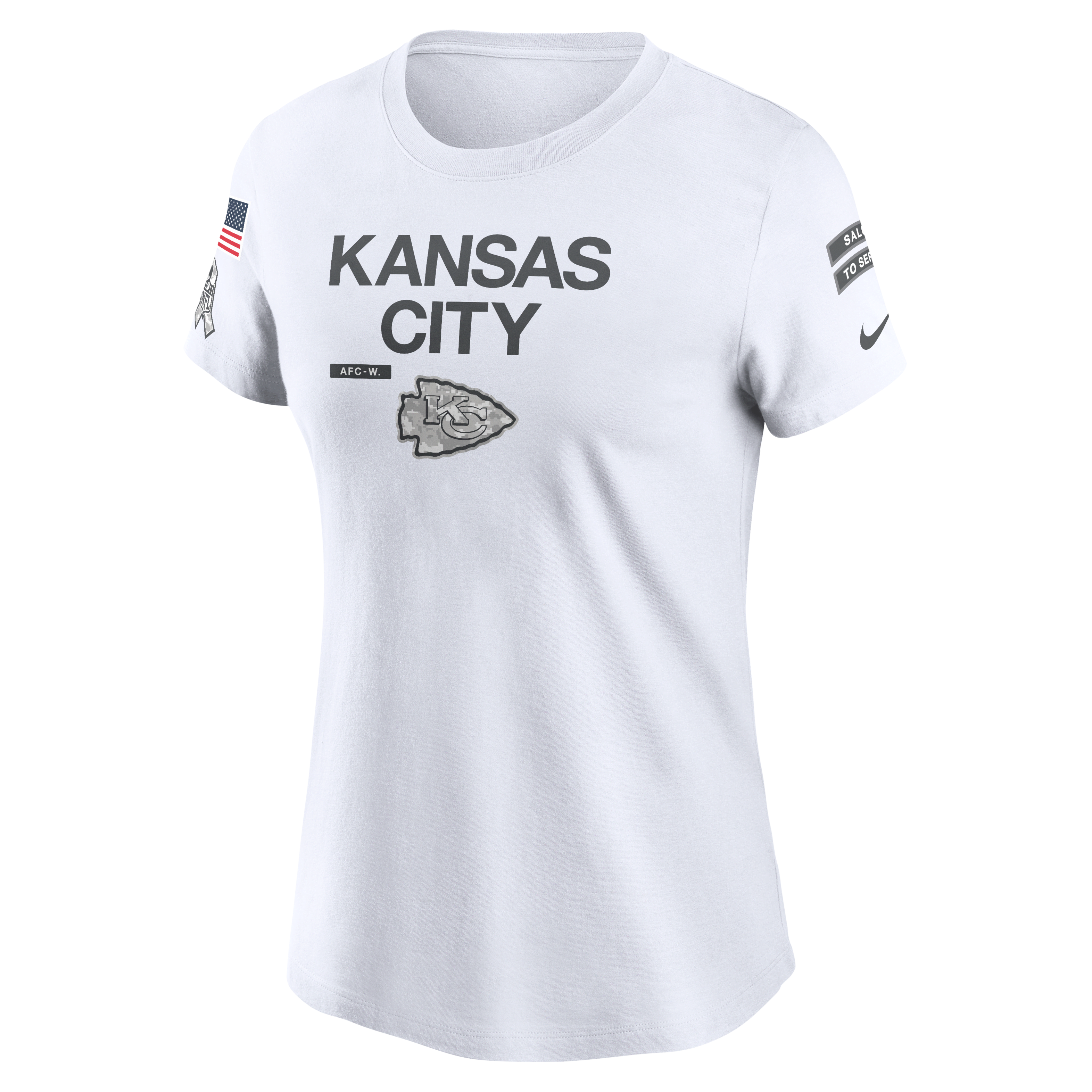 Kansas City Chiefs Salute to Service Legend Women's Nike NFL T-Shirt