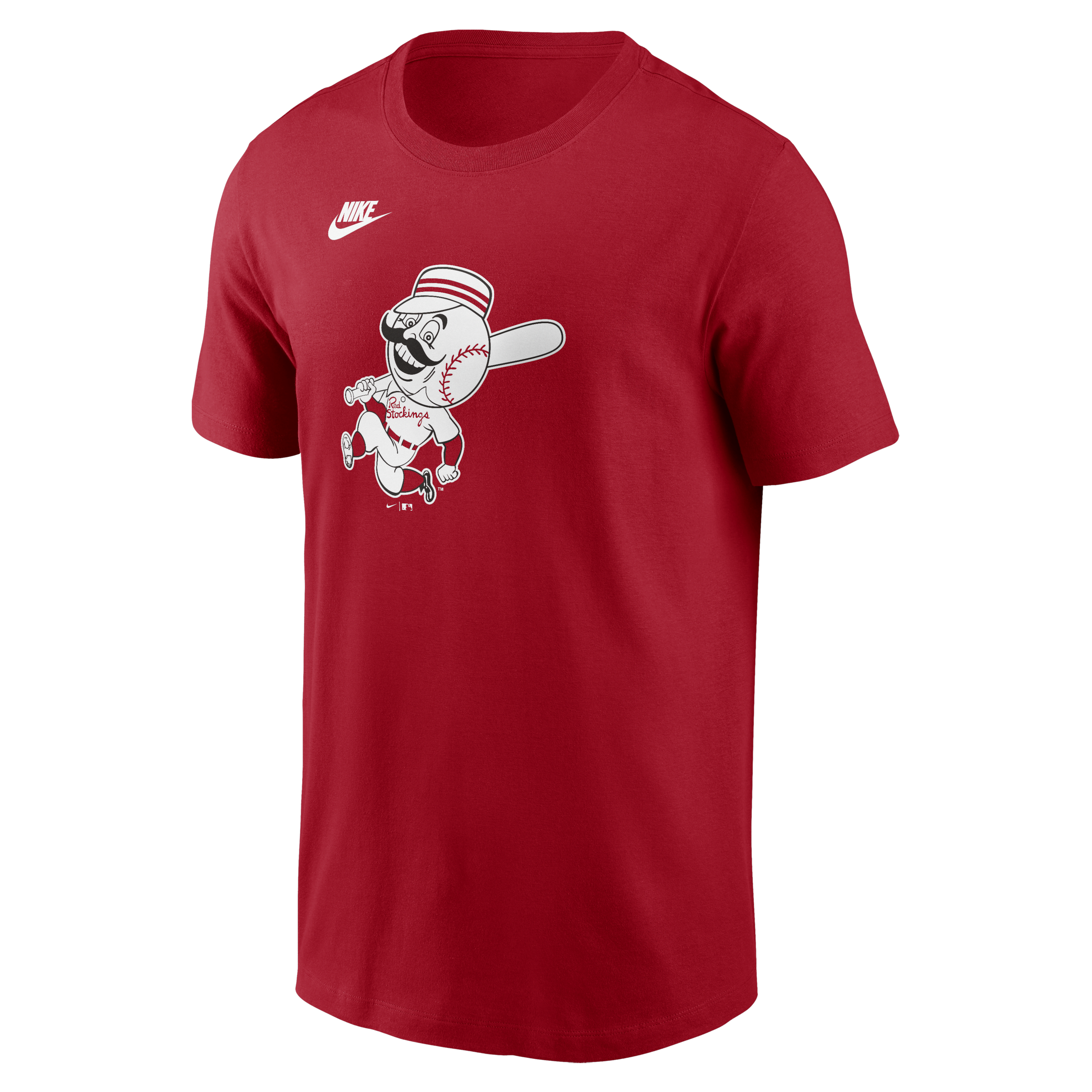 Cincinnati Reds Cooperstown Logo Men's Nike MLB T-Shirt