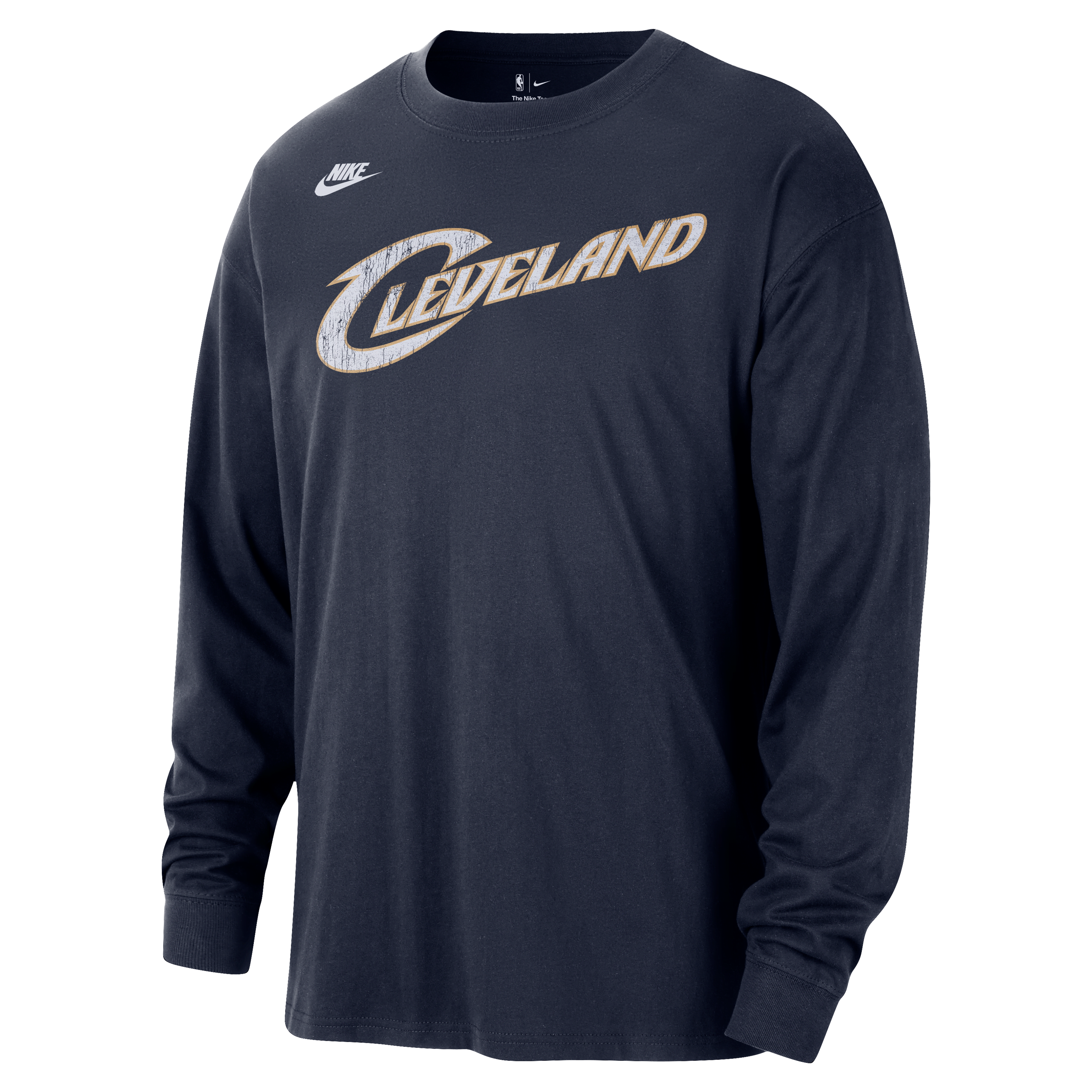 Cleveland Cavaliers Hardwood Classic Essential Men's Nike NBA Long-Sleeve T-Shirt