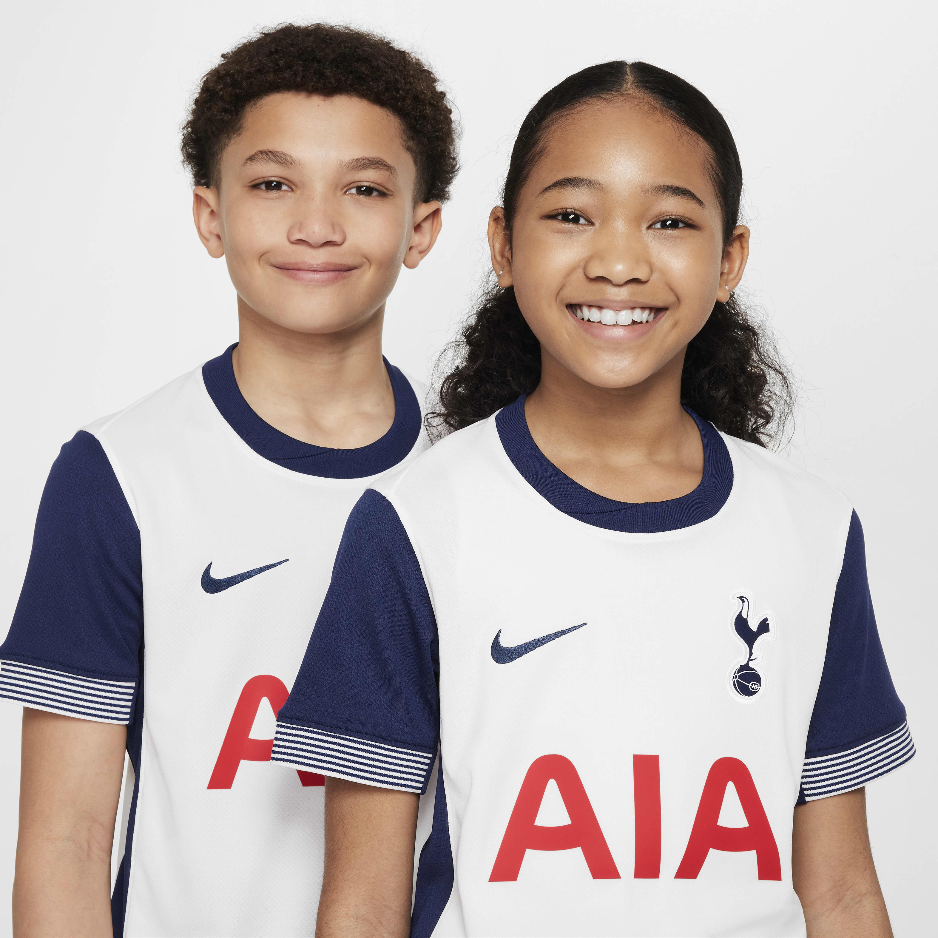 Tottenham Hotspur 2024/25 Stadium Home Big Kids' Nike Dri-FIT Soccer Replica Jersey