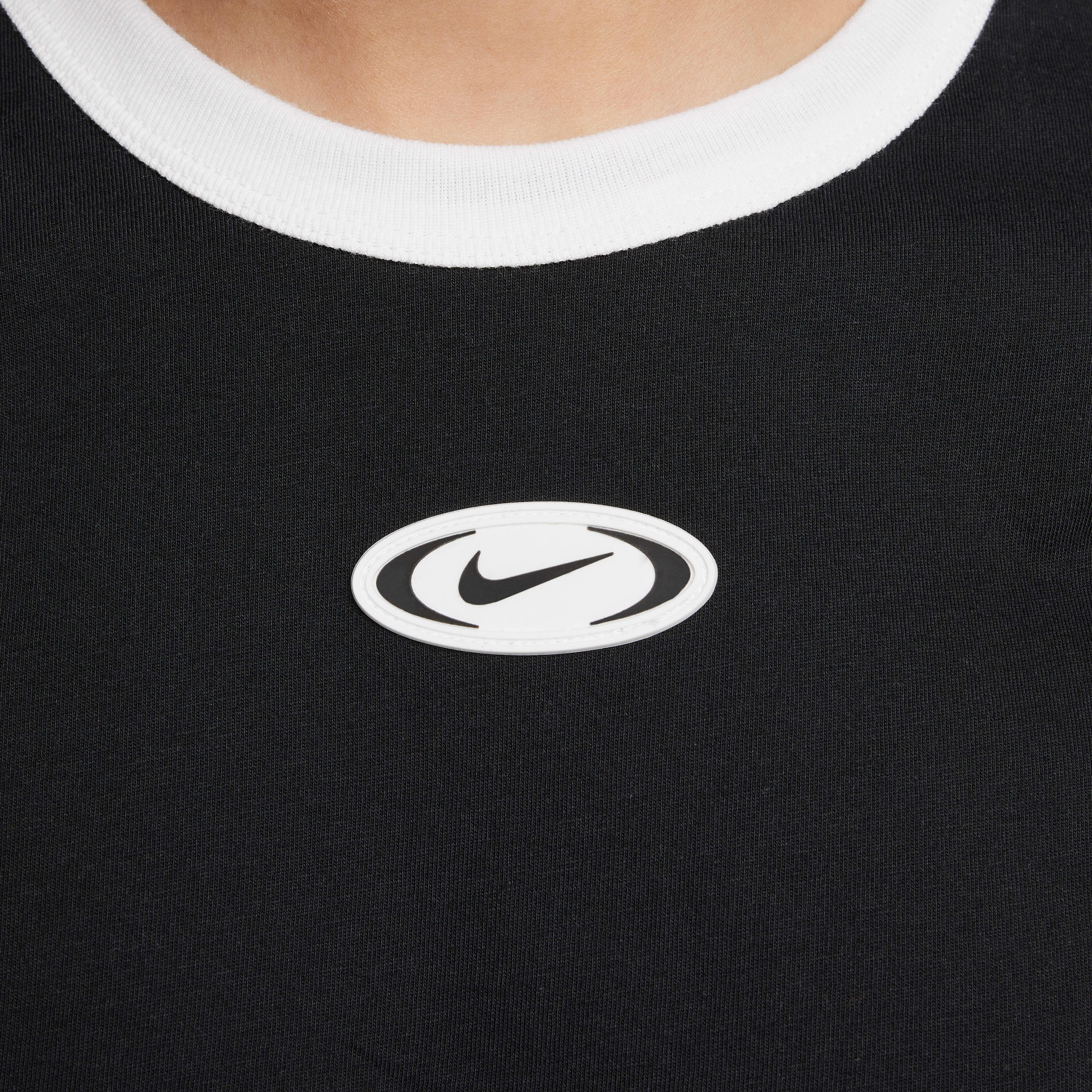 Nike Sportswear Big Kids' (Girls') Cropped T-Shirt