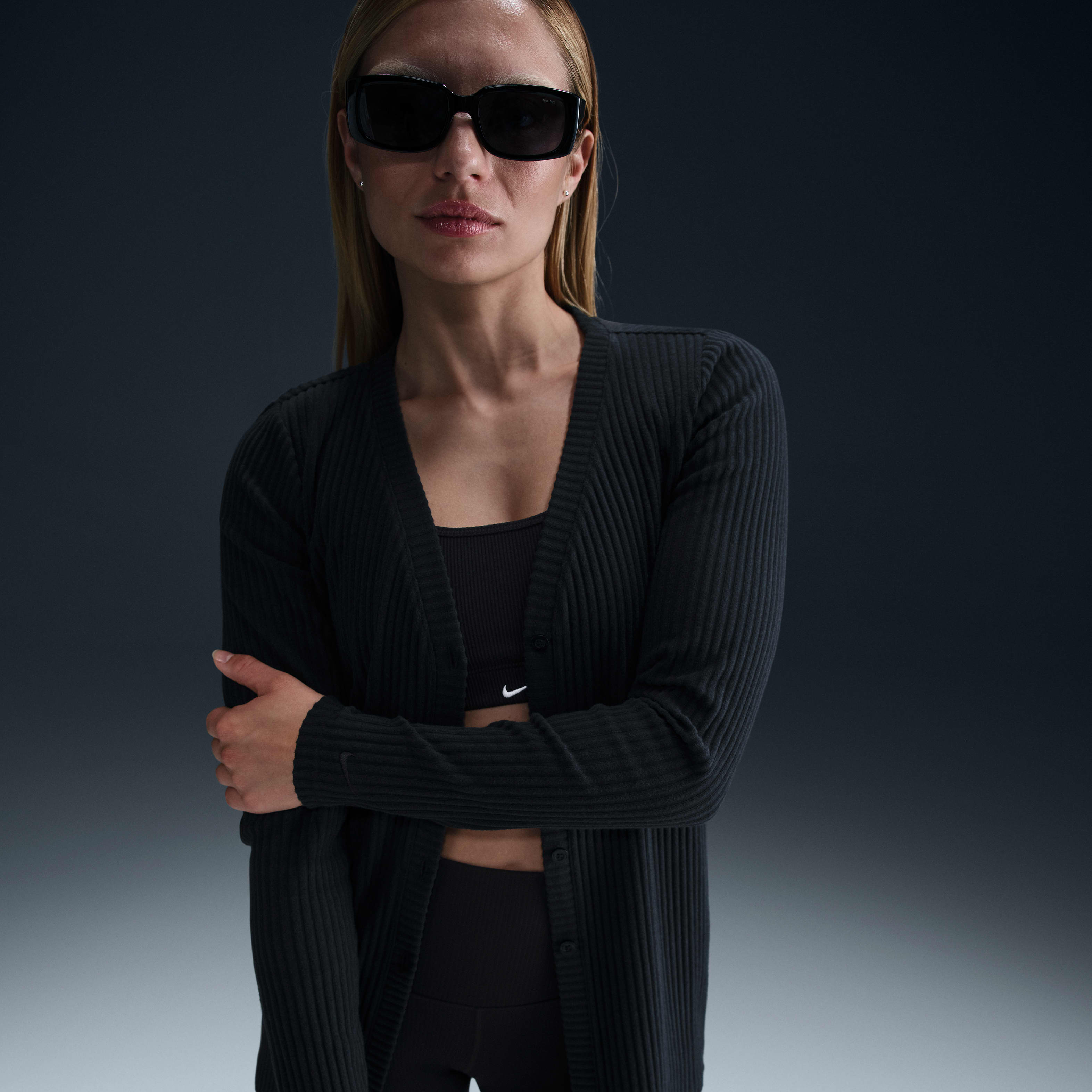 Nike Sportswear Chill Knit Women's Slim Ribbed Cardigan