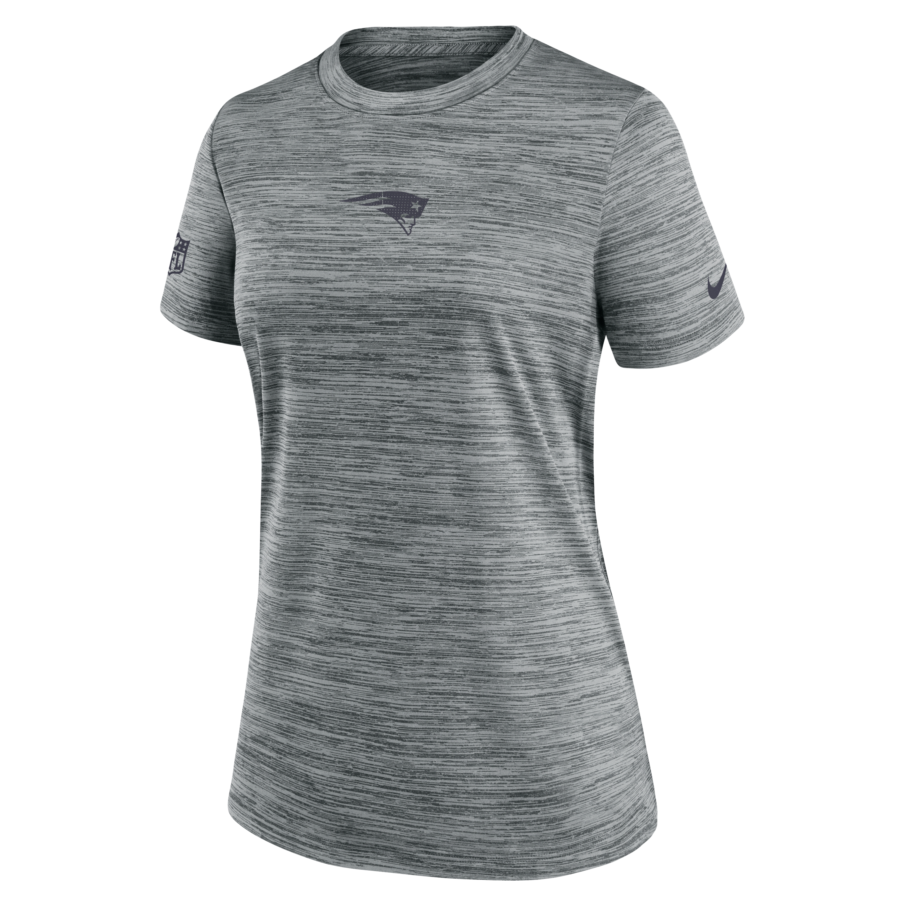 New England Patriots Sideline Team Issue Velocity Women's Nike Dri-FIT NFL T-Shirt