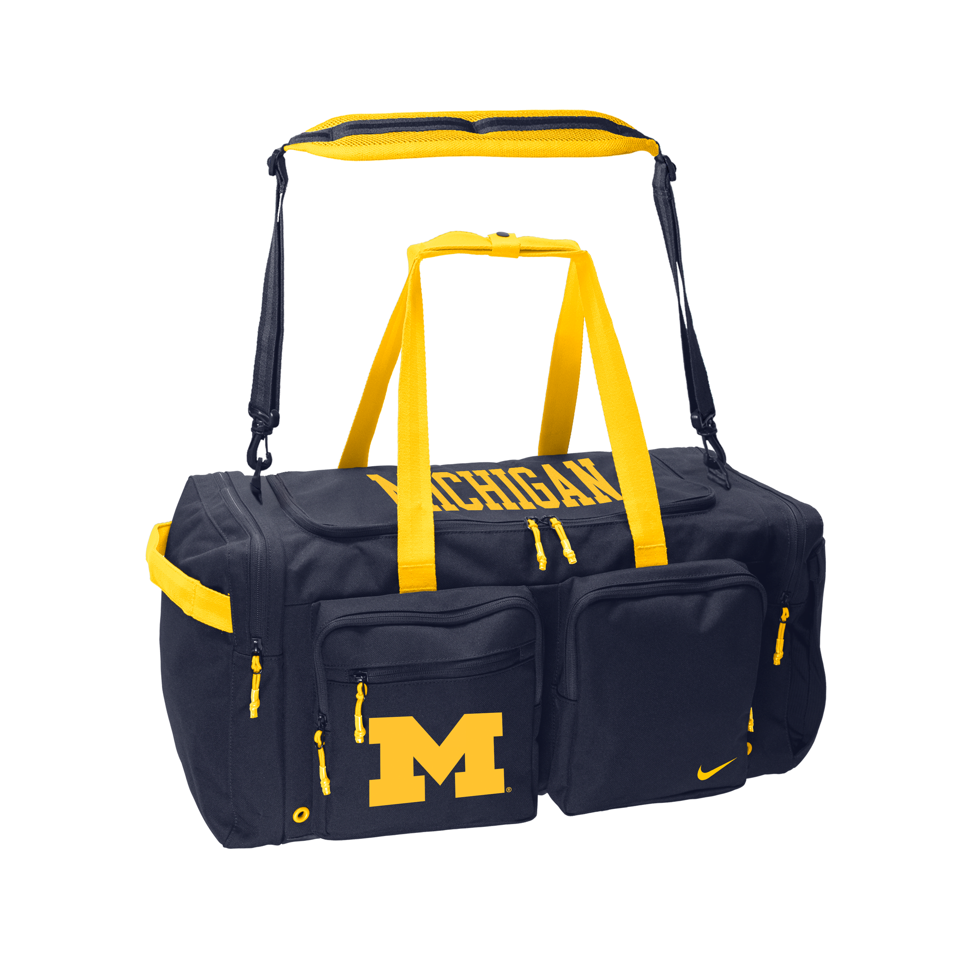 Michigan Utility Power 2.0 Nike College Duffel Bag