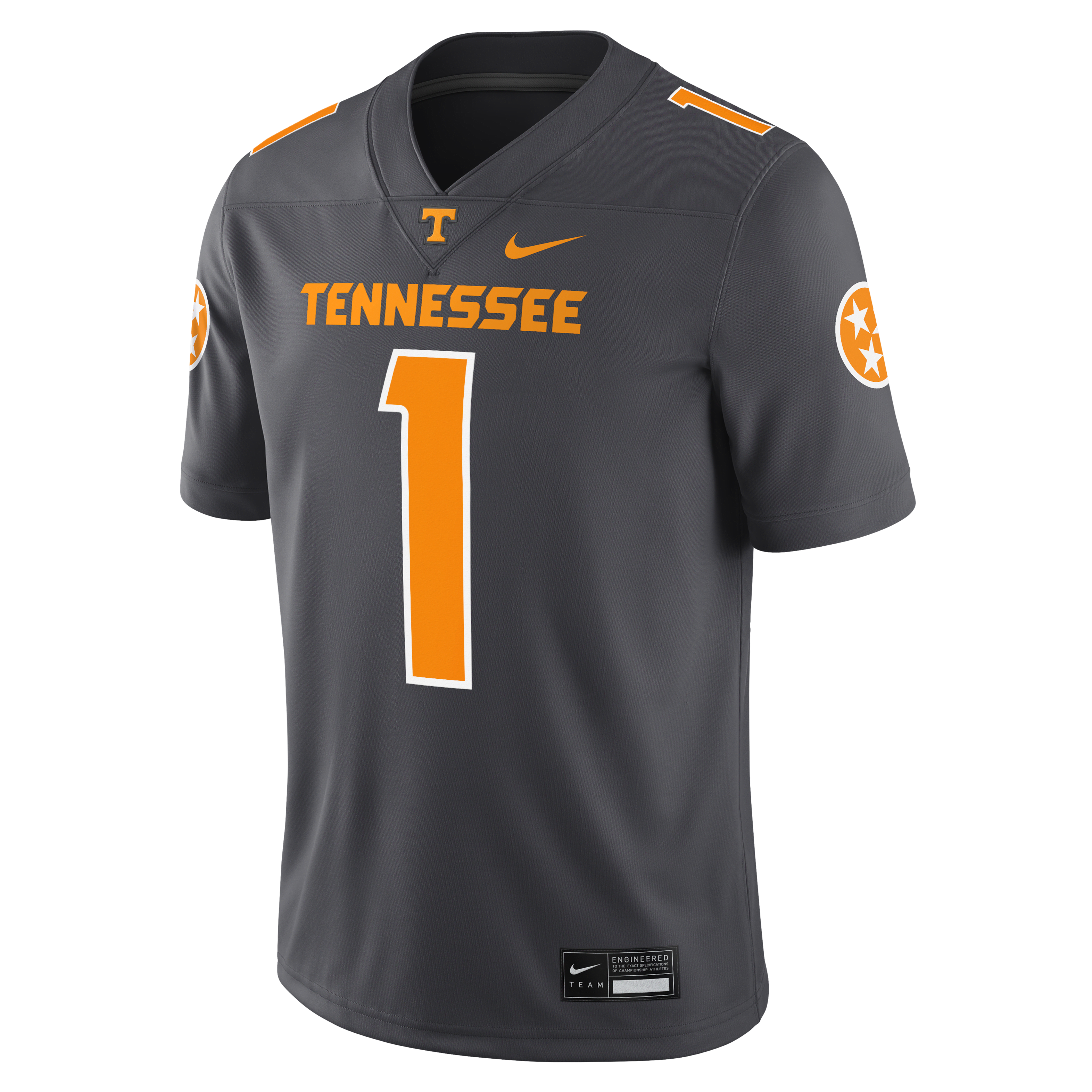 Tennessee Volunteers Volunteer State Smokey Grey Men's Nike Dri-FIT College Game Jersey