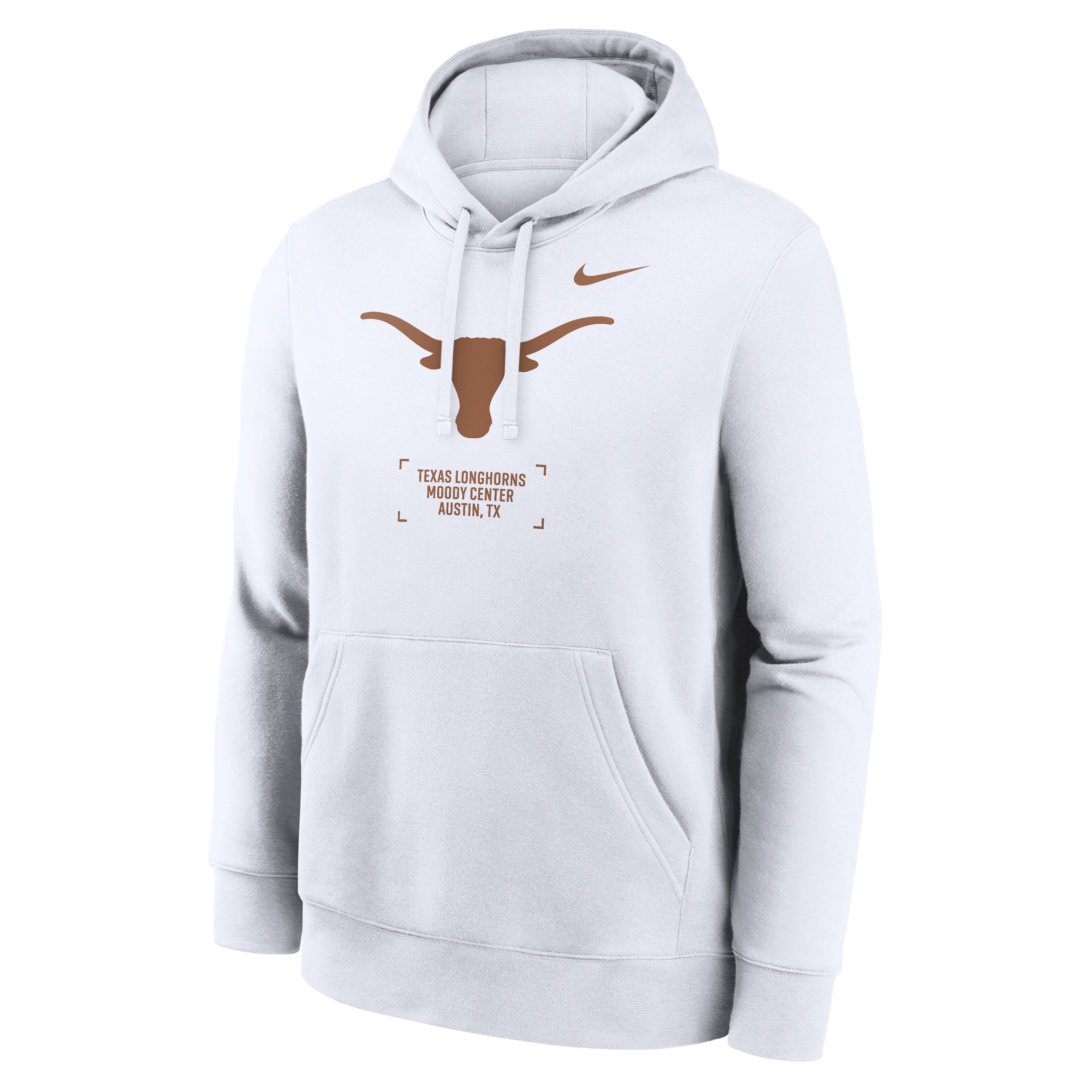 Texas Club Basketball 2-Hit Men's Nike College Pullover Hoodie