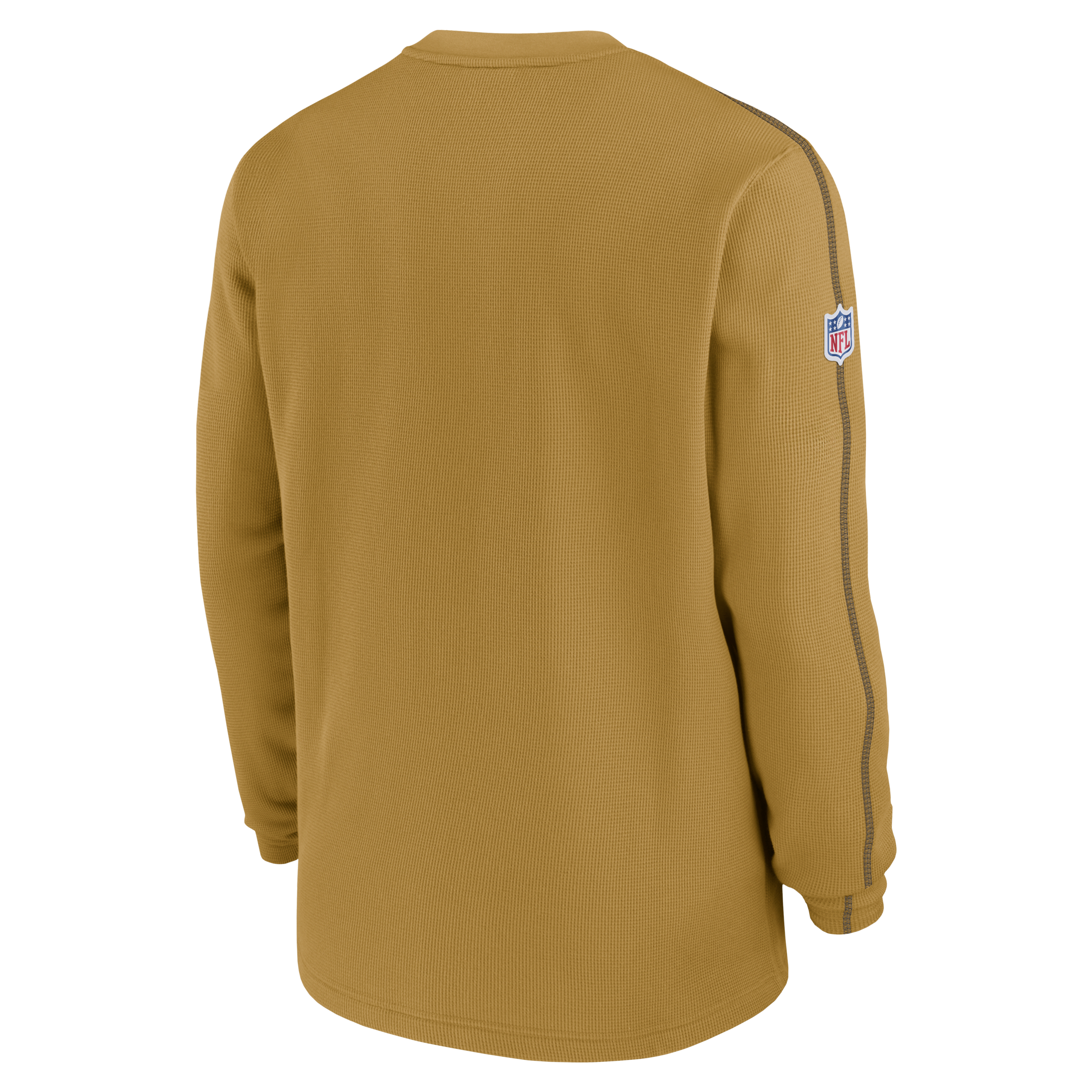 New Orleans Saints Logo Coach Men’s Nike NFL Long-Sleeve Top