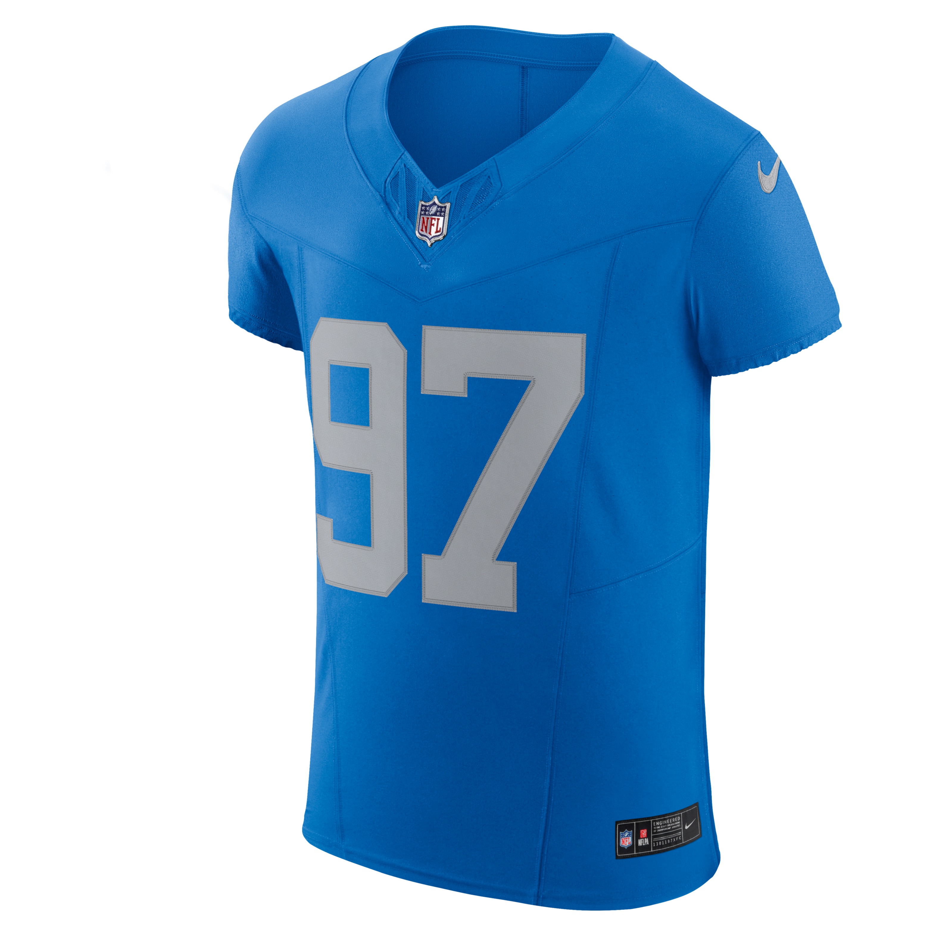 Aidan Hutchinson Detroit Lions Men's Nike Dri-FIT NFL Elite Football Jersey