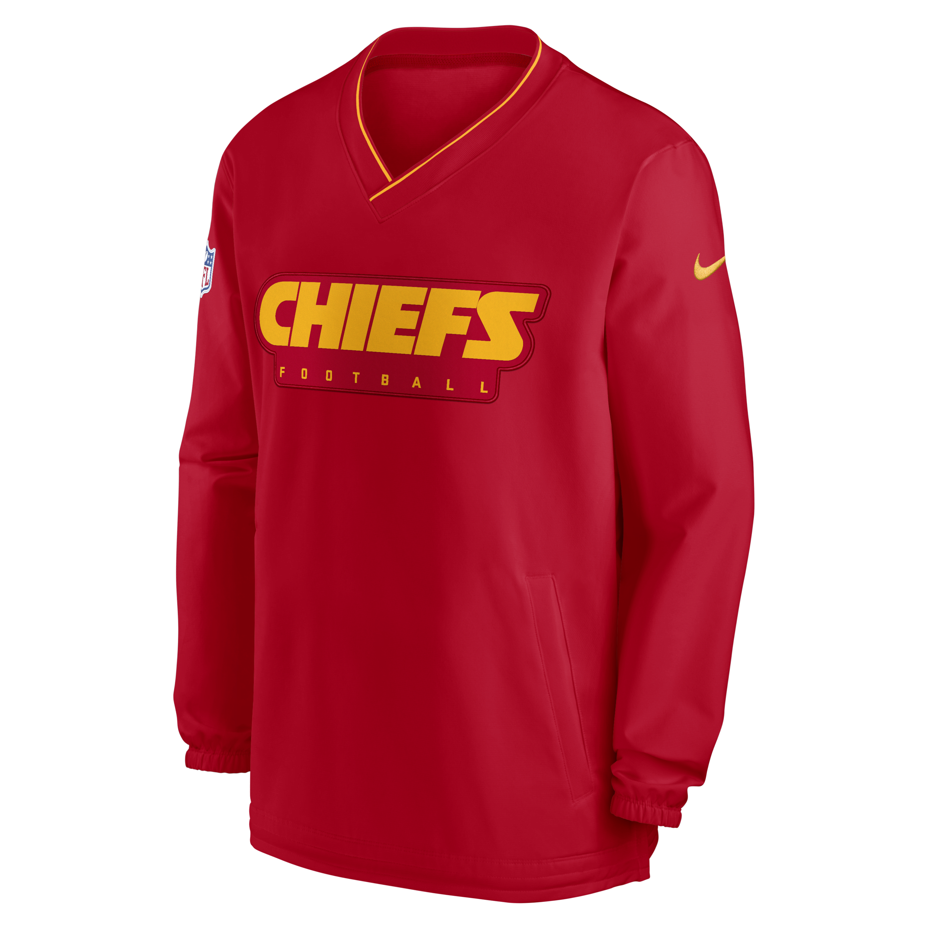 Kansas City Chiefs Sideline Men's Nike NFL Long-Sleeve Windshirt