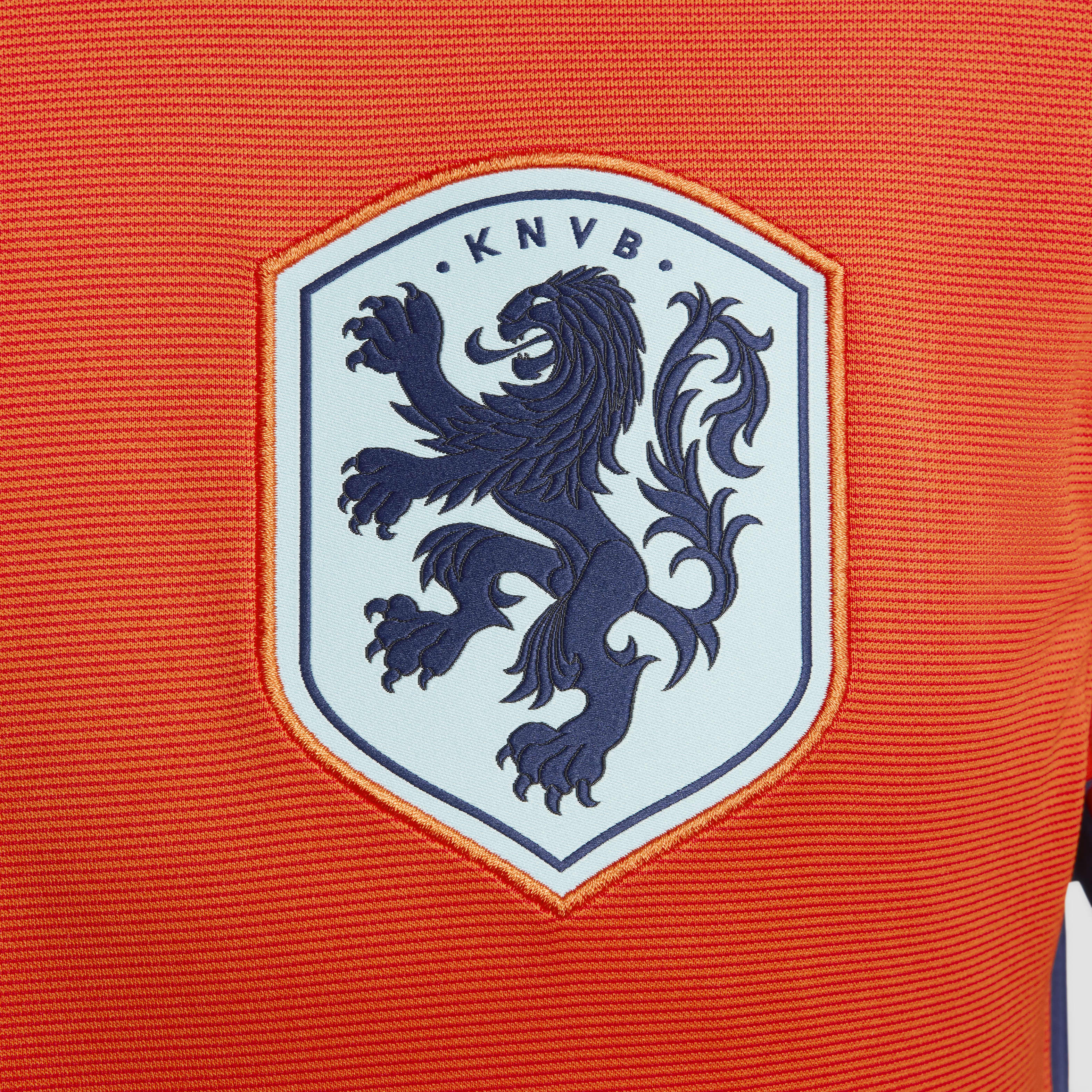 Netherlands (Men's Team) 2024/25 Stadium Home Men's Nike Dri-FIT Soccer Replica Jersey