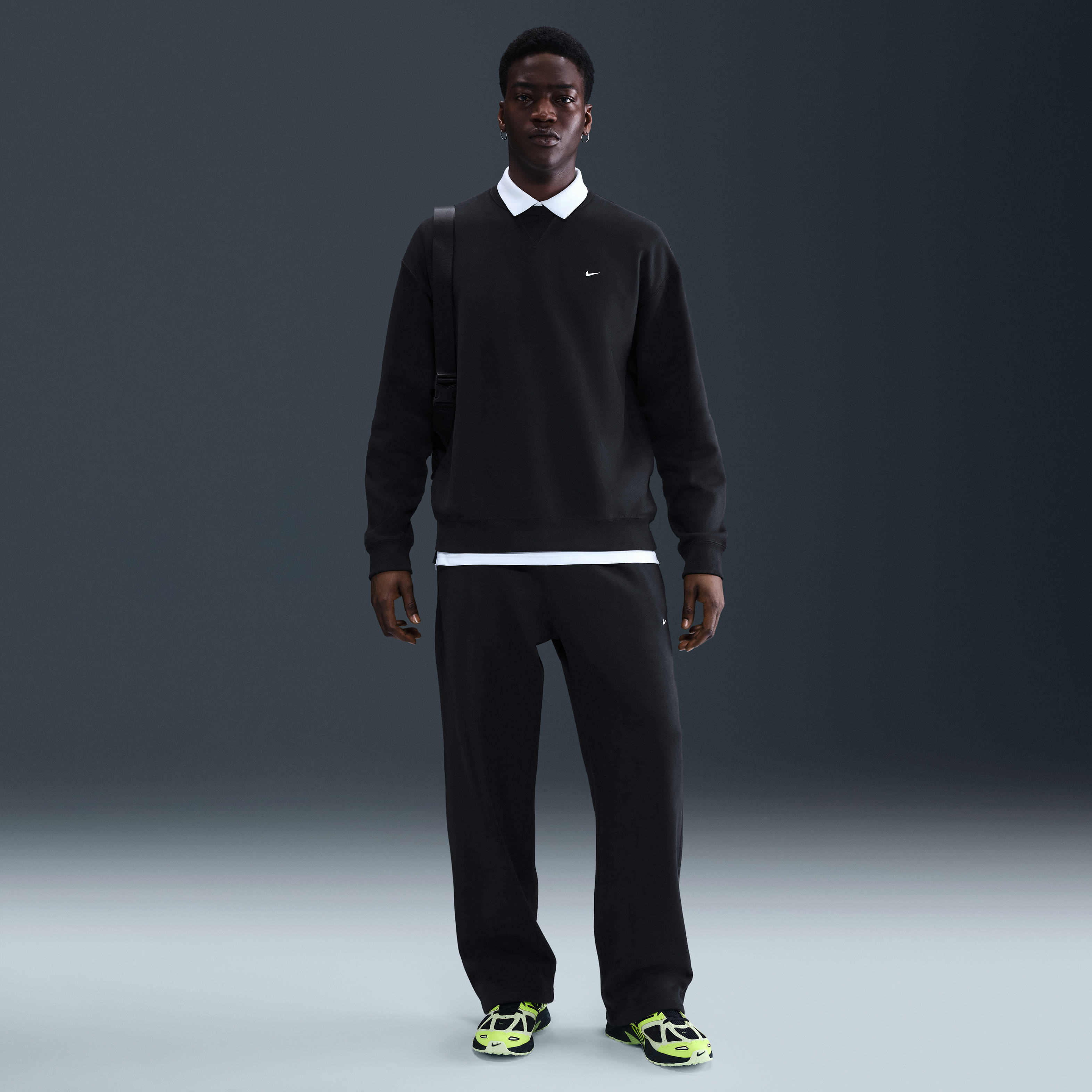 Nike Solo Swoosh Men's Fleece Crew