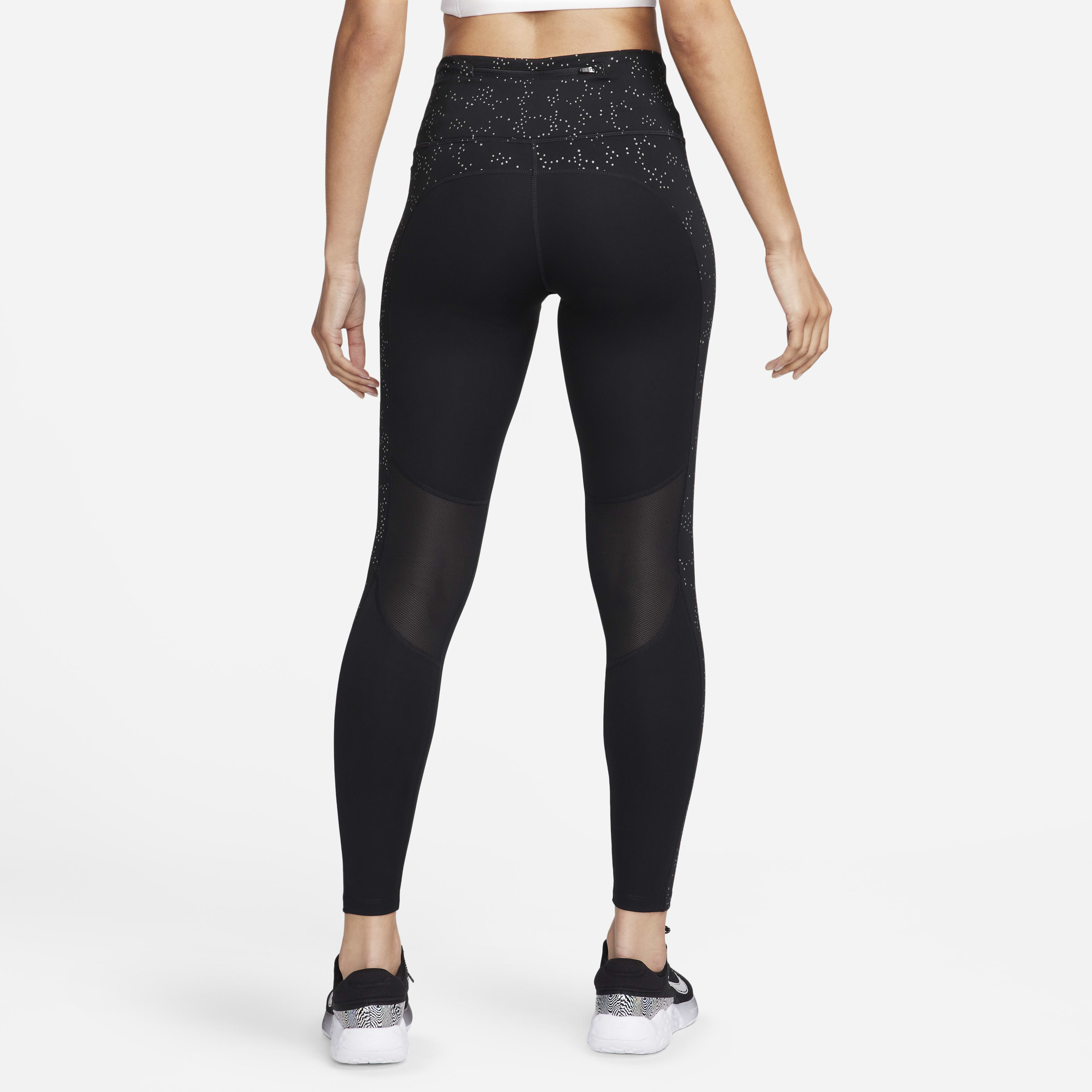 Nike Fast Women's Mid-Rise 7/8 Printed Leggings with Pockets