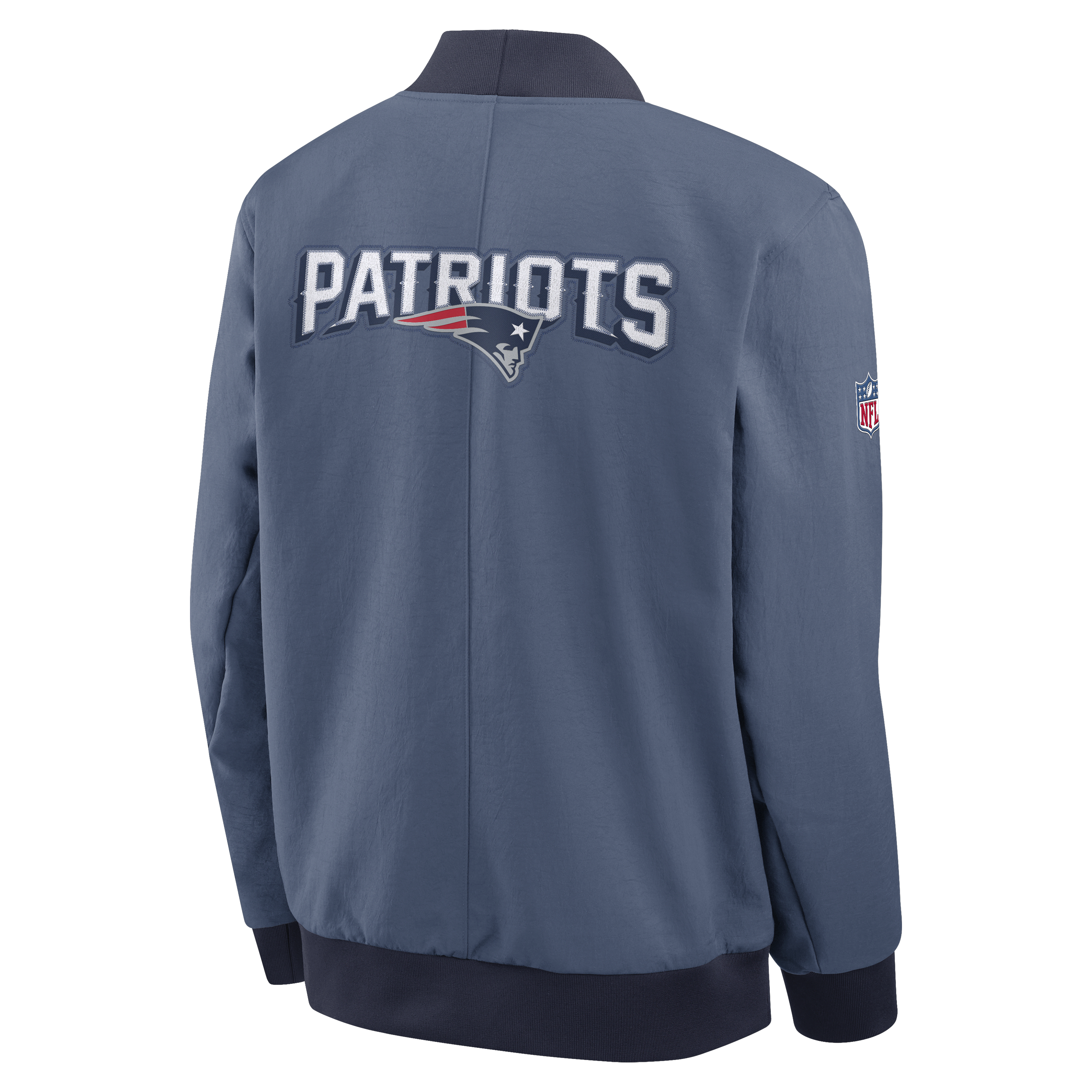 New England Patriots Rivalries Collection Sideline Men's Nike NFL Full-Zip Bomber Jacket