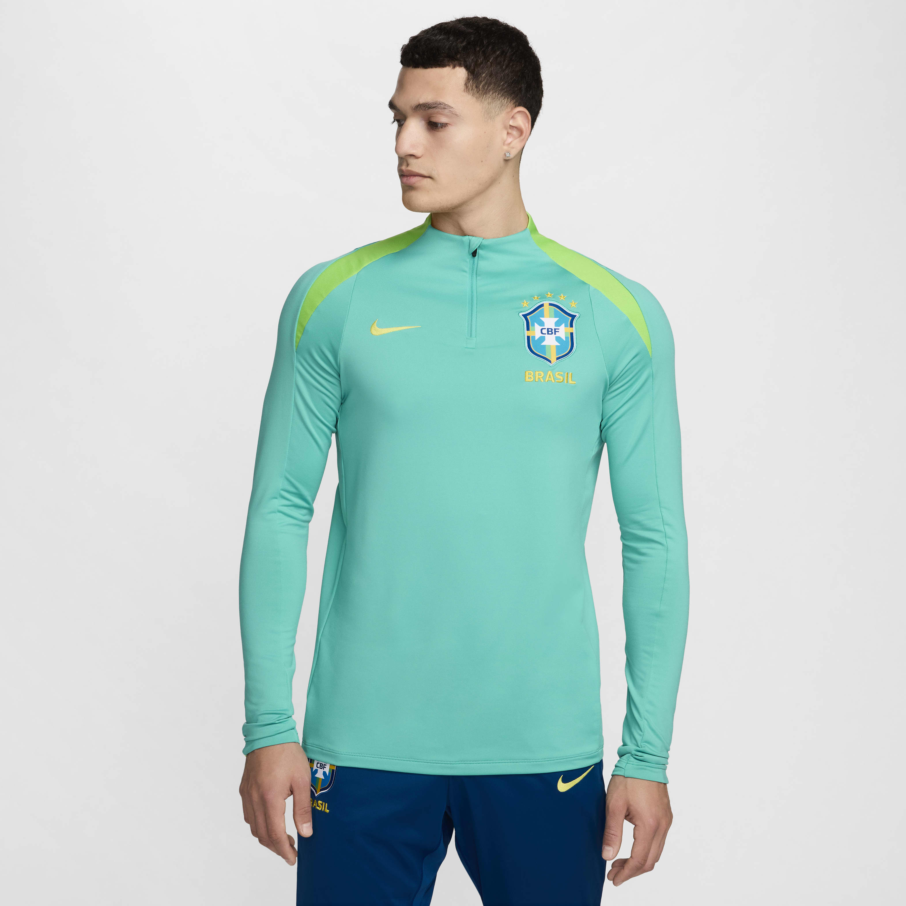 Brasil Strike Men's Nike Dri-FIT Soccer Drill Top