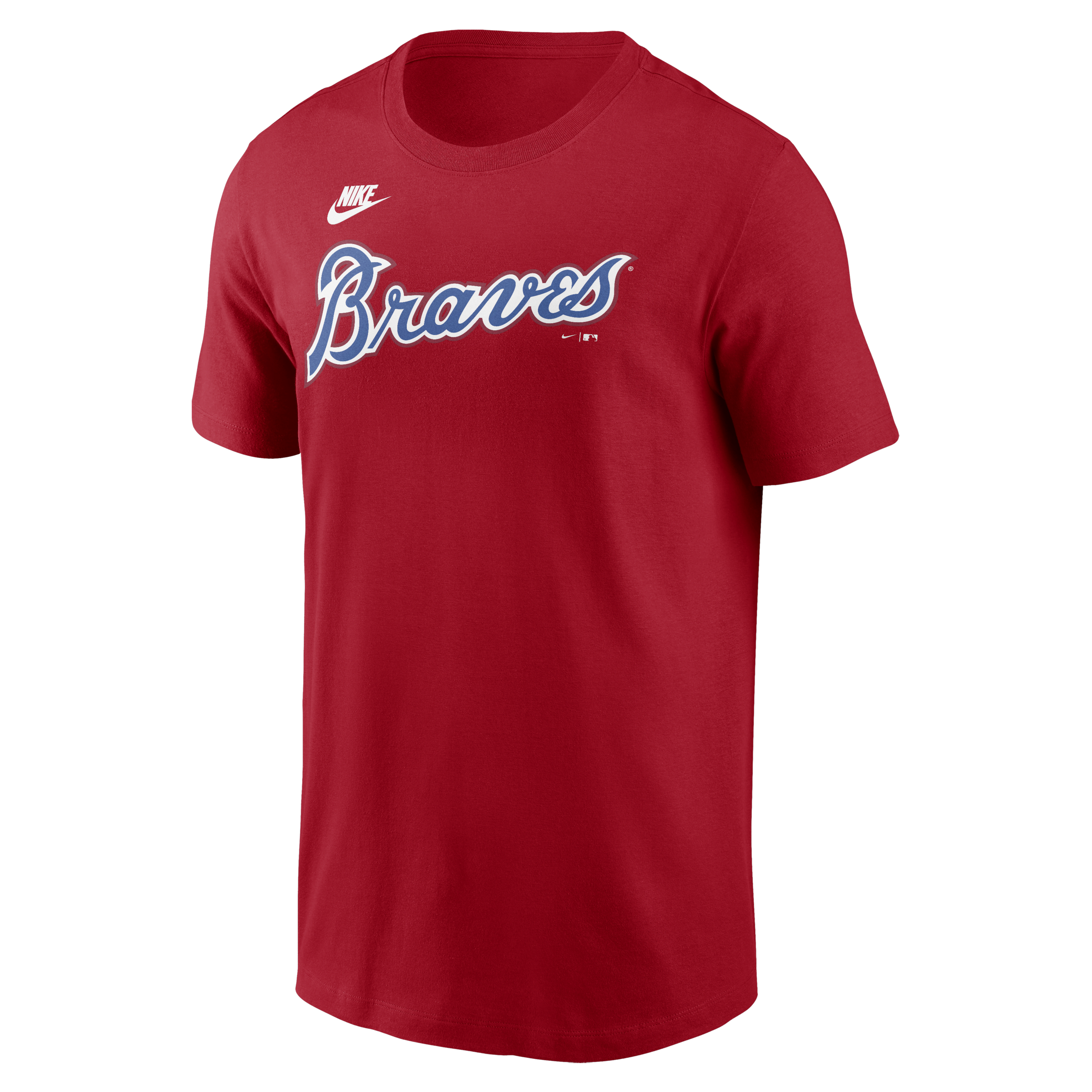 Atlanta Braves Cooperstown Wordmark Men's Nike MLB T-Shirt