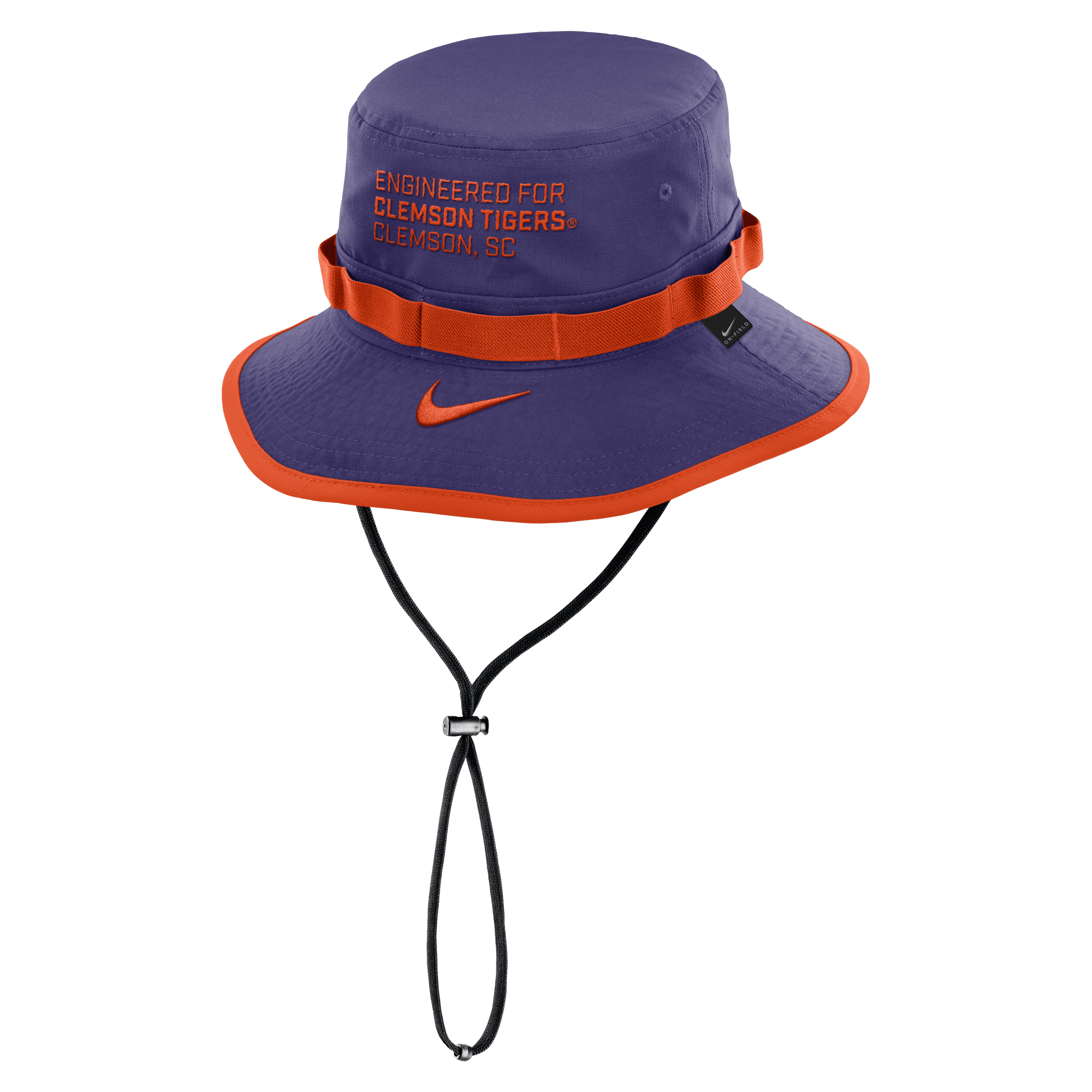 Clemson Sideline Apex Gameday Boonie Men's Nike Dri-FIT College Bucket Hat
