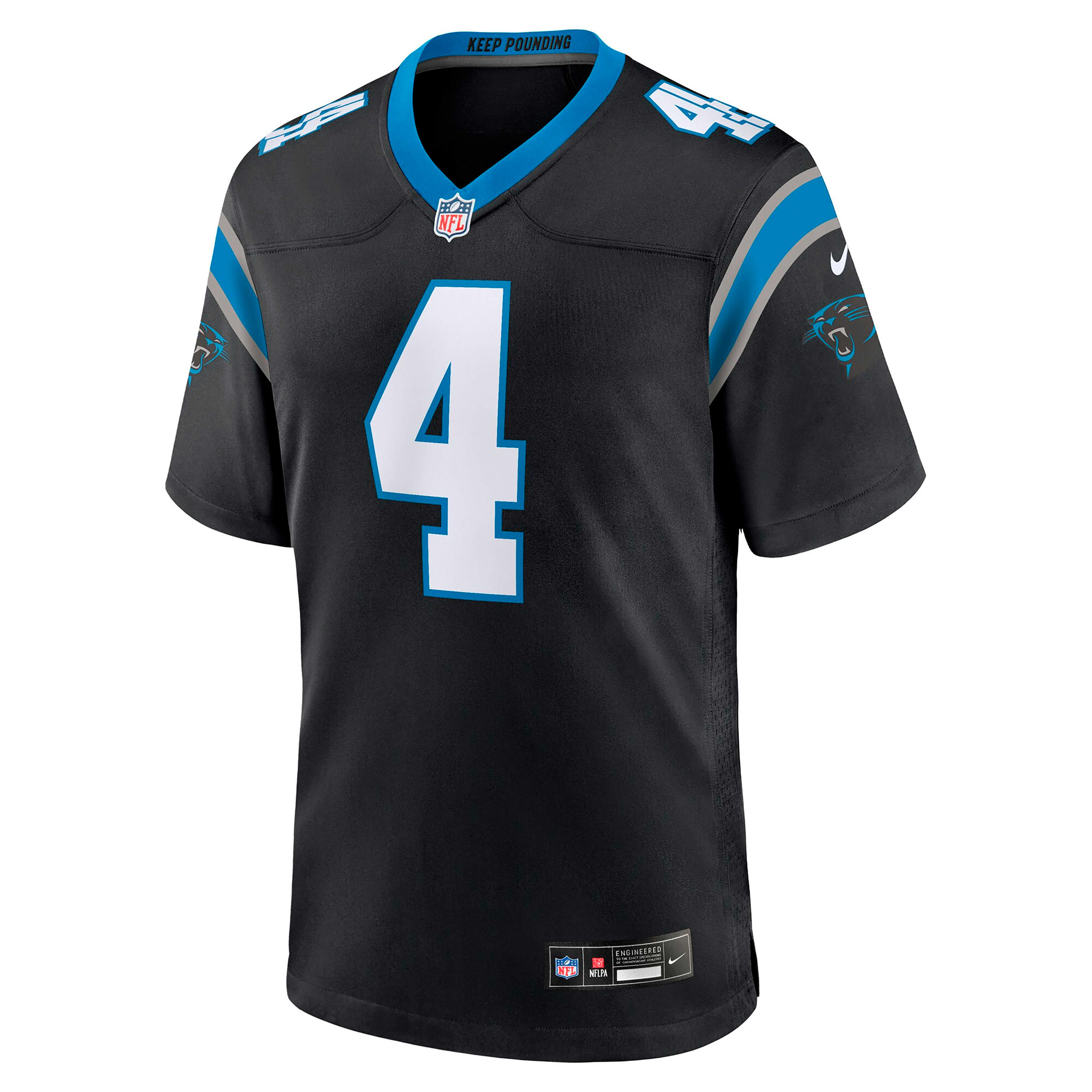 Tetairoa McMillan Carolina Panthers 2025 NFL Draft First Round Pick Big Kids' Nike Game Jersey