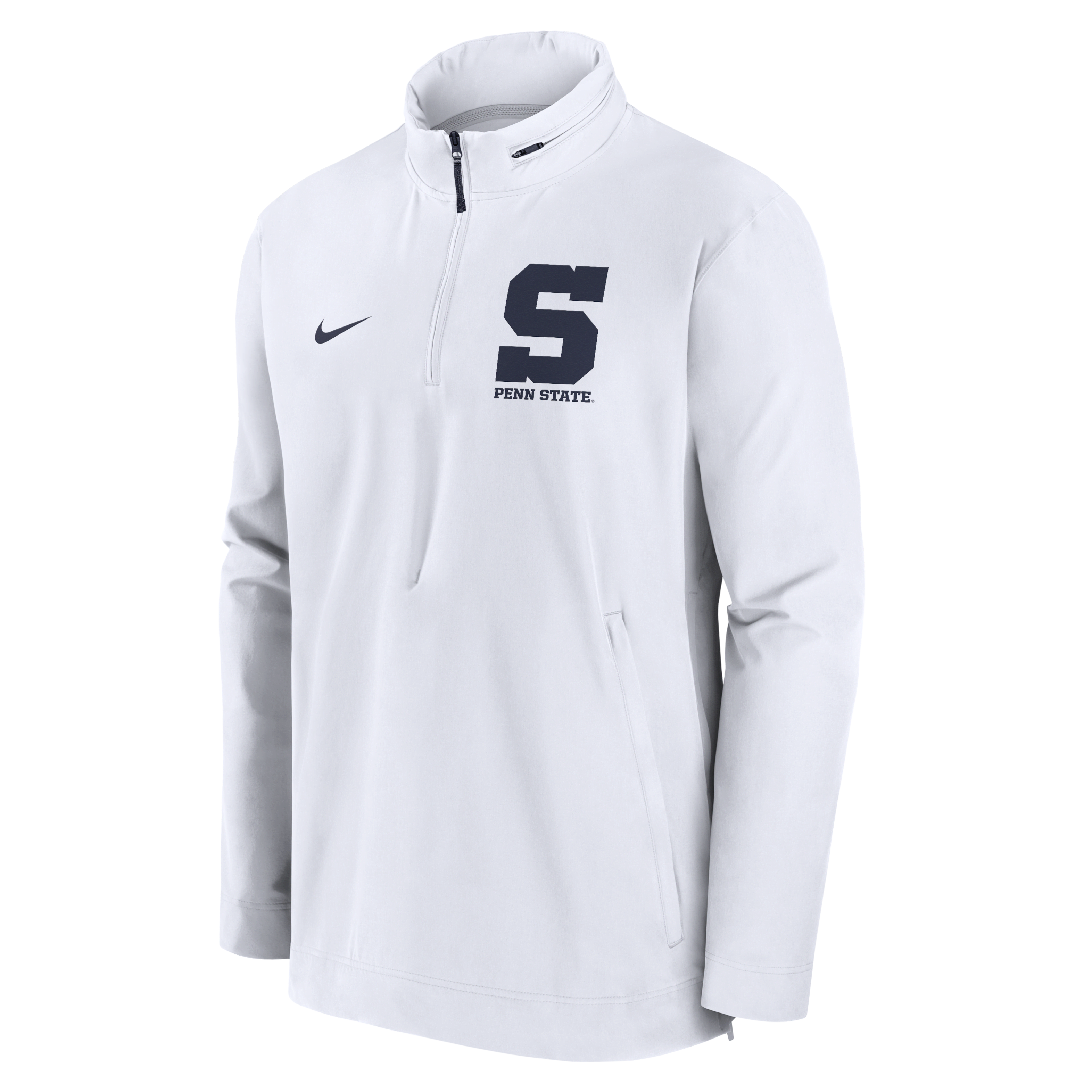 Penn State Nittany Lions Sideline Coach Men's Nike College 1/2-Zip Hooded Jacket