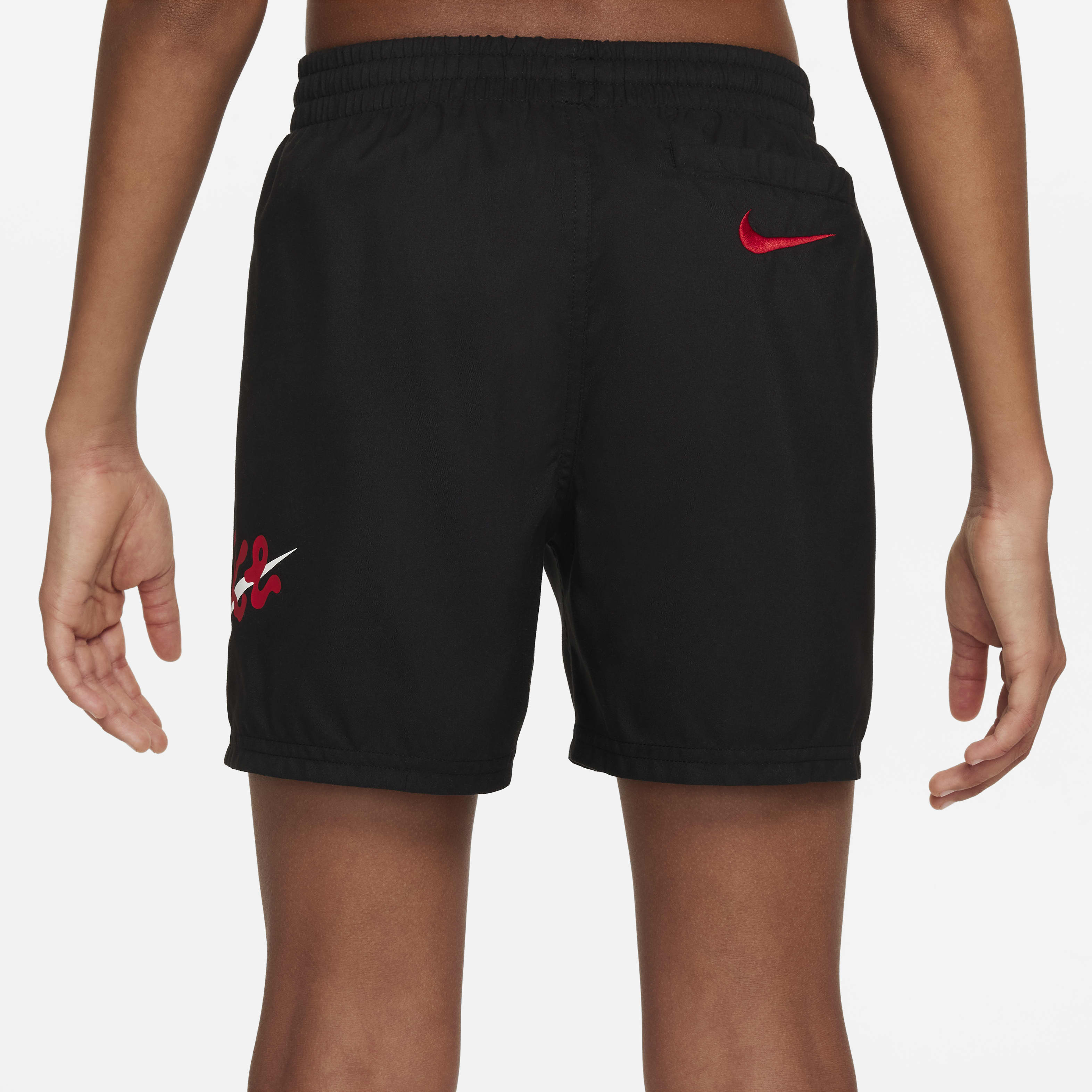 Nike Swim Scribble Big Kids' (Boys') 4" Volley Shorts