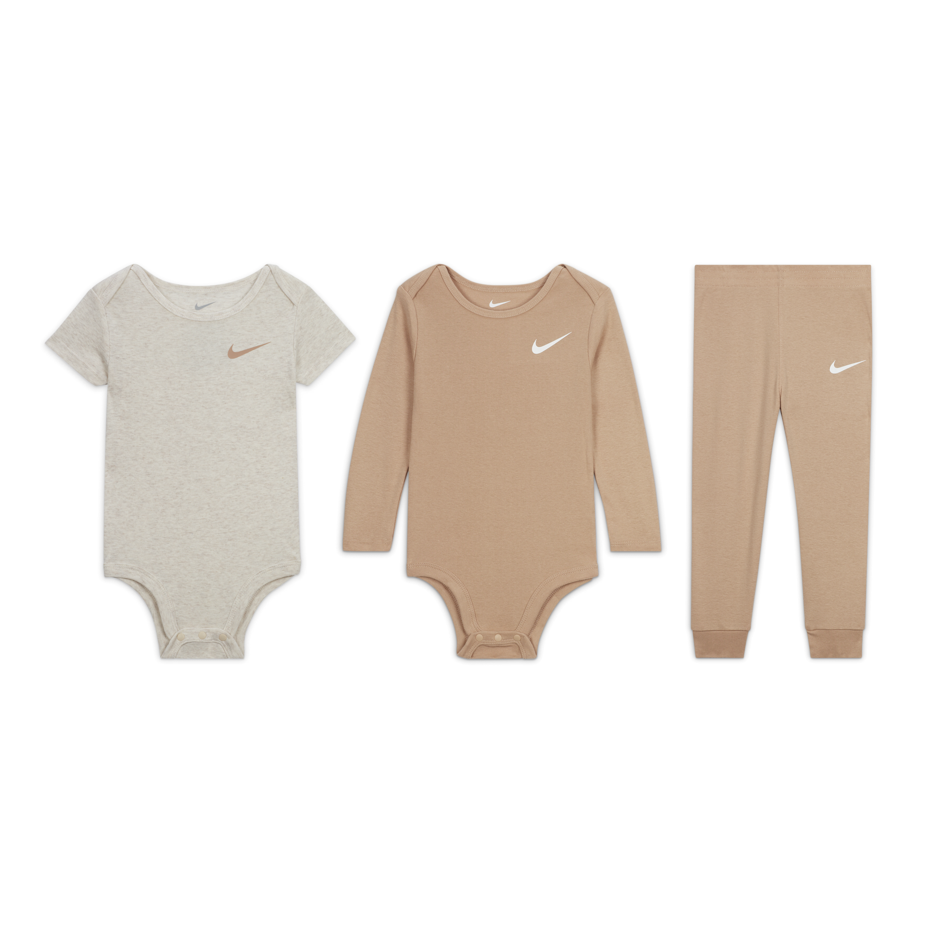 Nike Essentials Baby (12-24M) 3-Piece Bodysuit Set