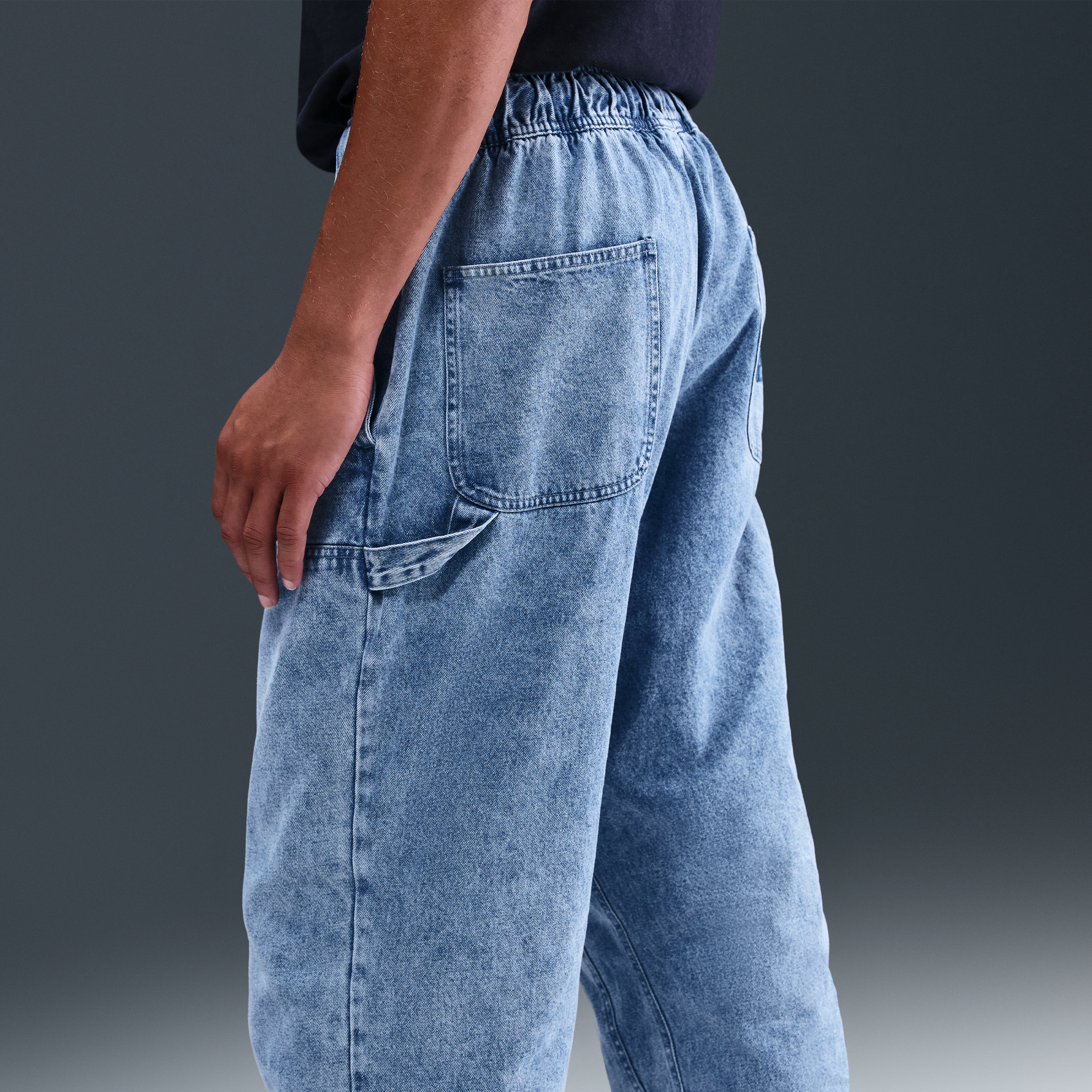 Nike Men's Denim Basketball Pants