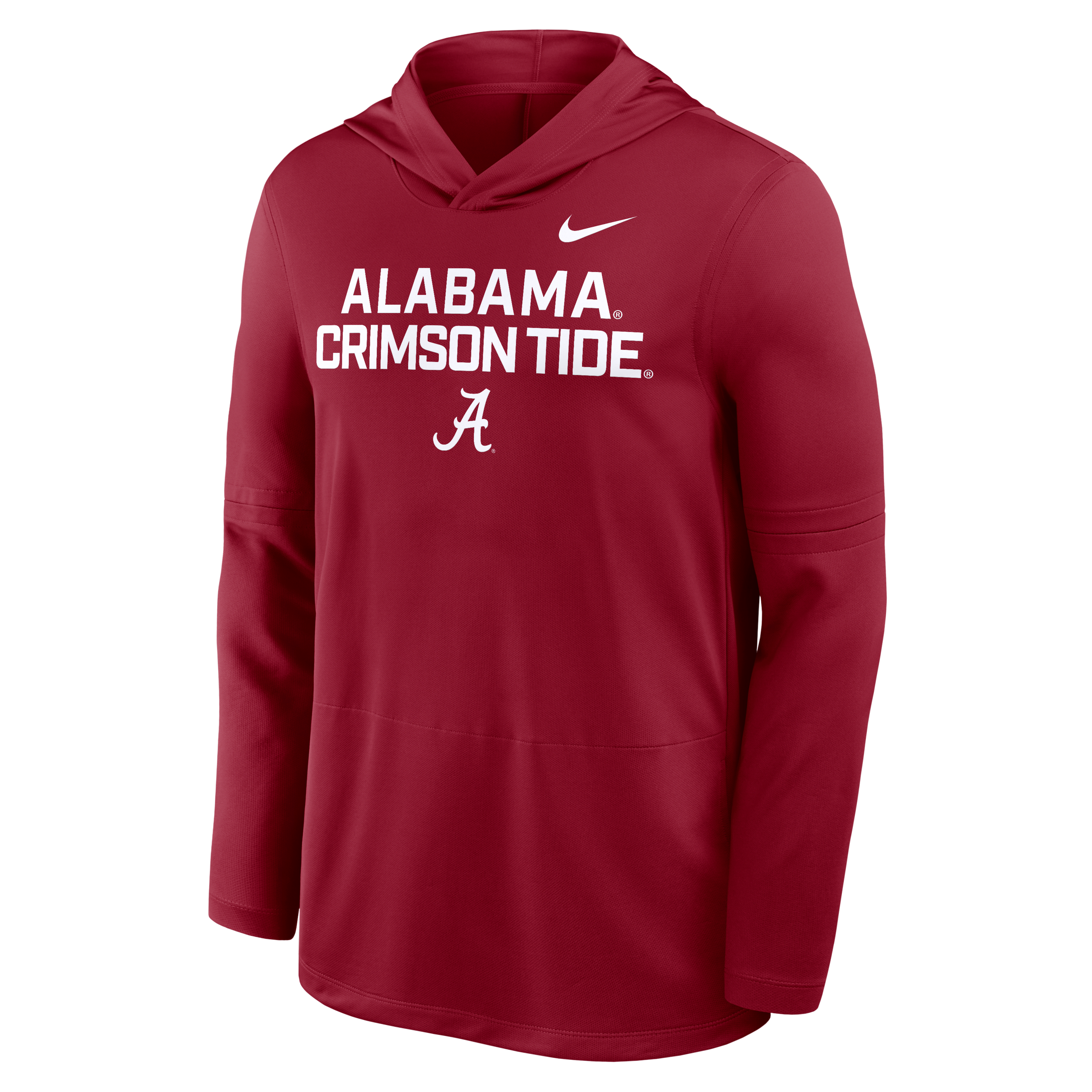Alabama Sideline Men's Nike Dri-FIT College Long-Sleeve Hooded Top