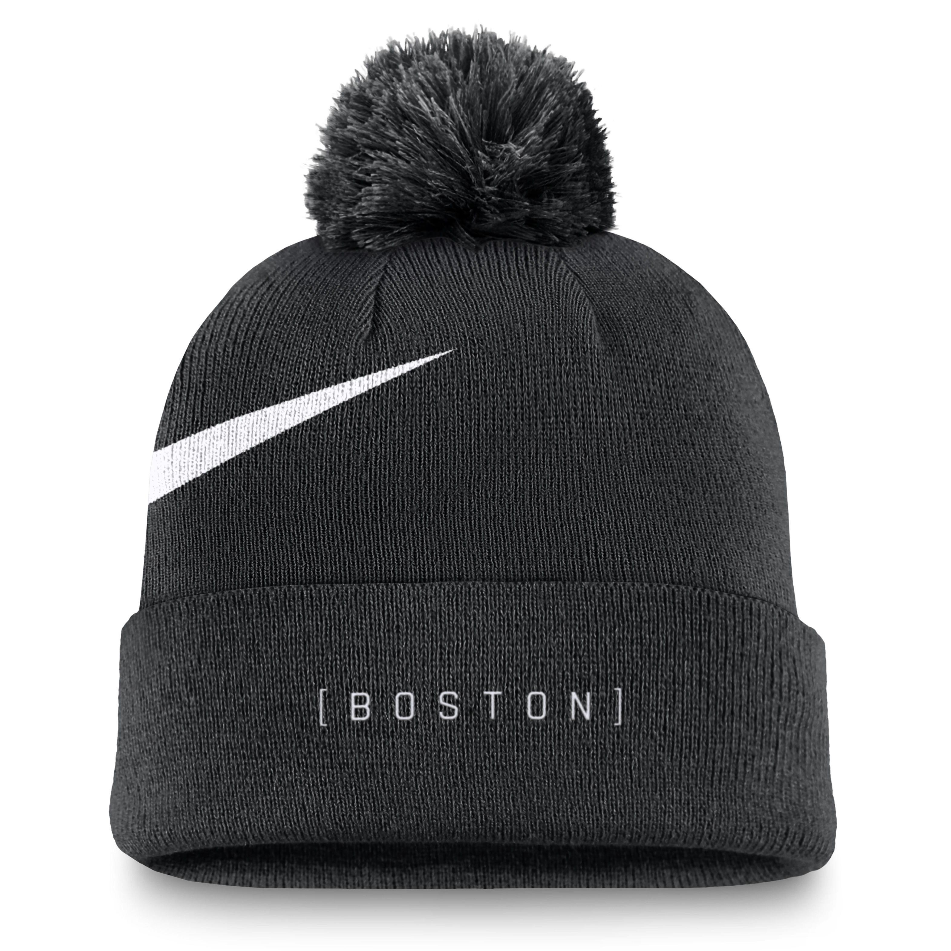 Boston Red Sox Peak Men's Nike MLB Cuffed Pom Beanie