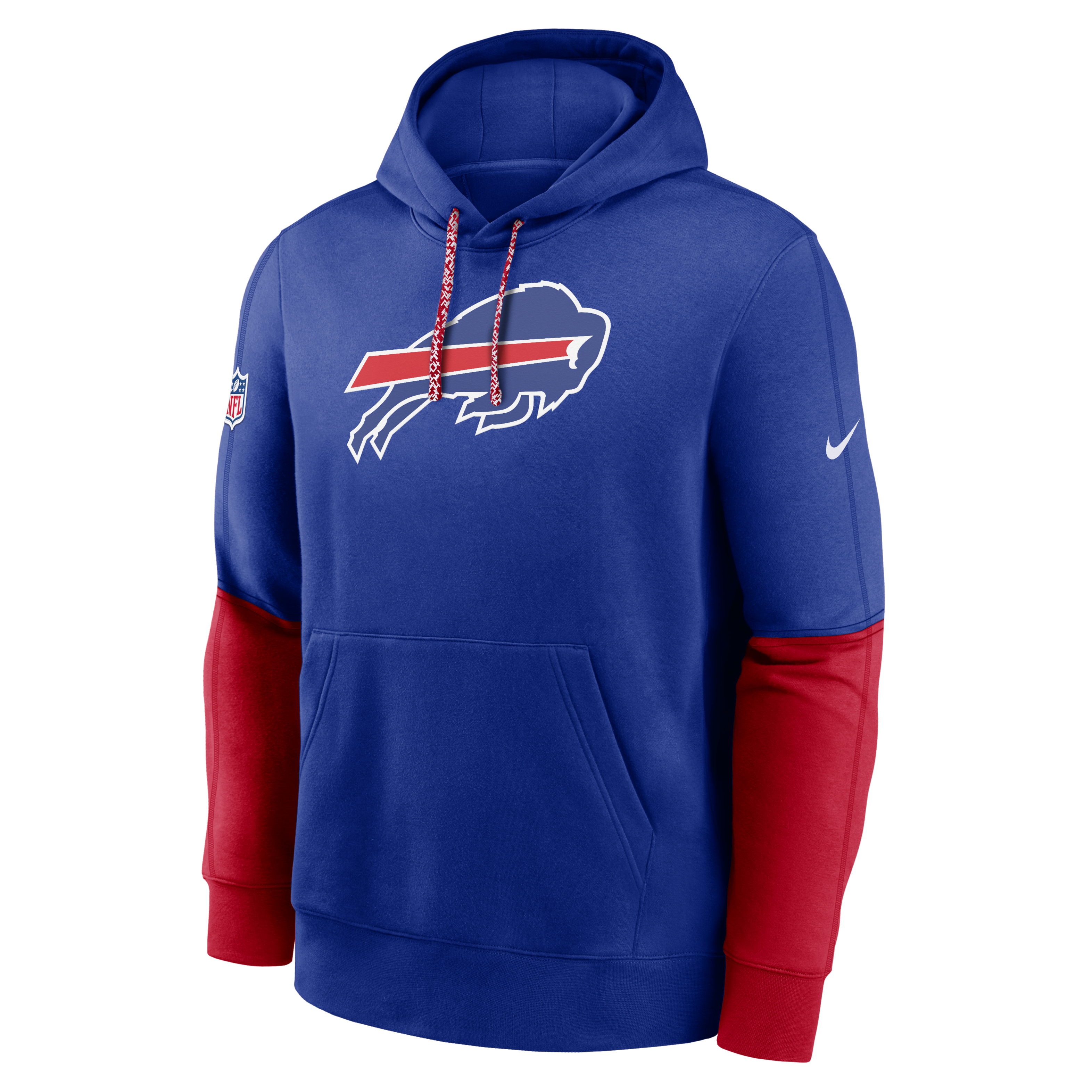 Buffalo Bills Sideline Team Issue Club Men's Nike NFL Pullover Hoodie