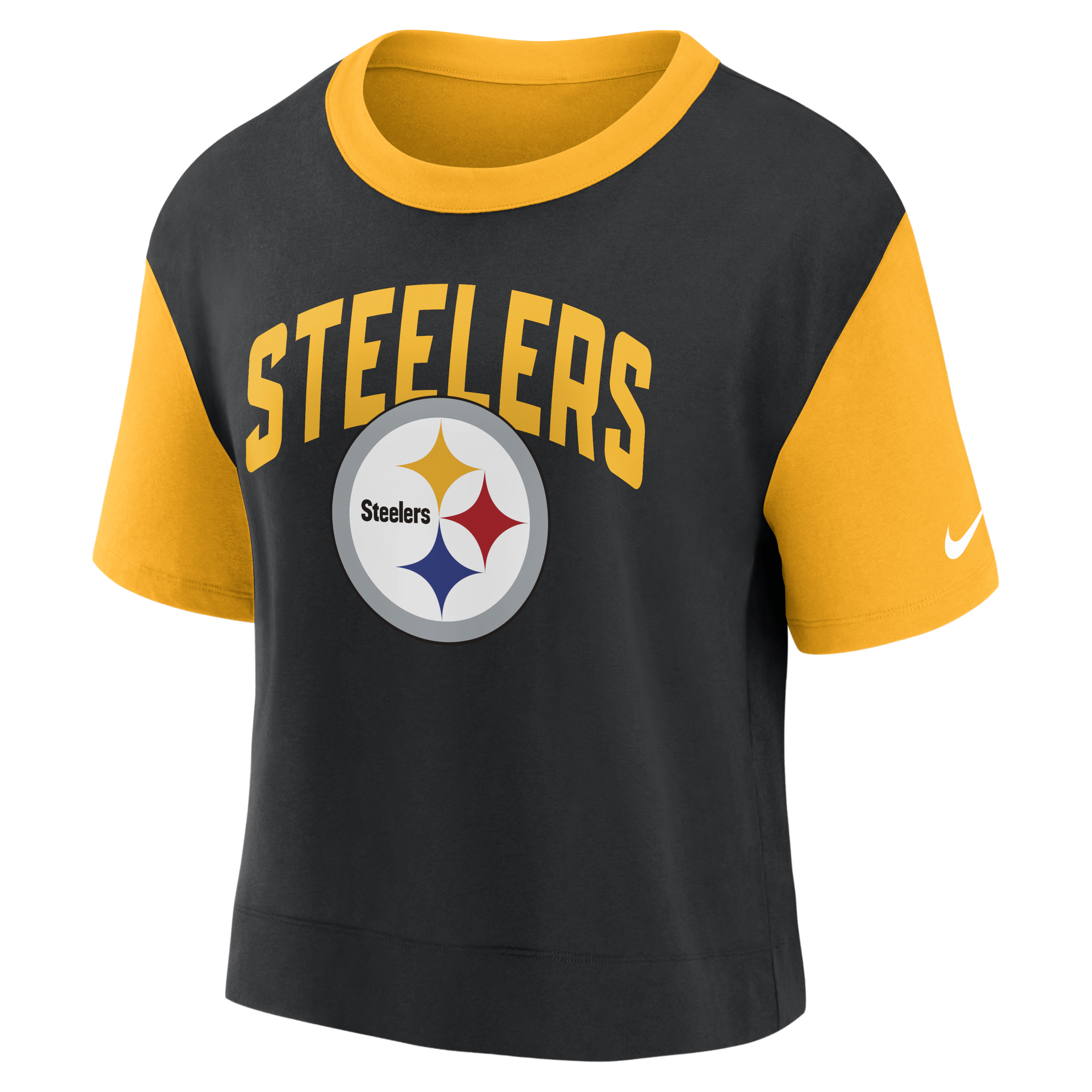 Nike Fashion (NFL Pittsburgh Steelers) Women's High-Hip T-Shirt