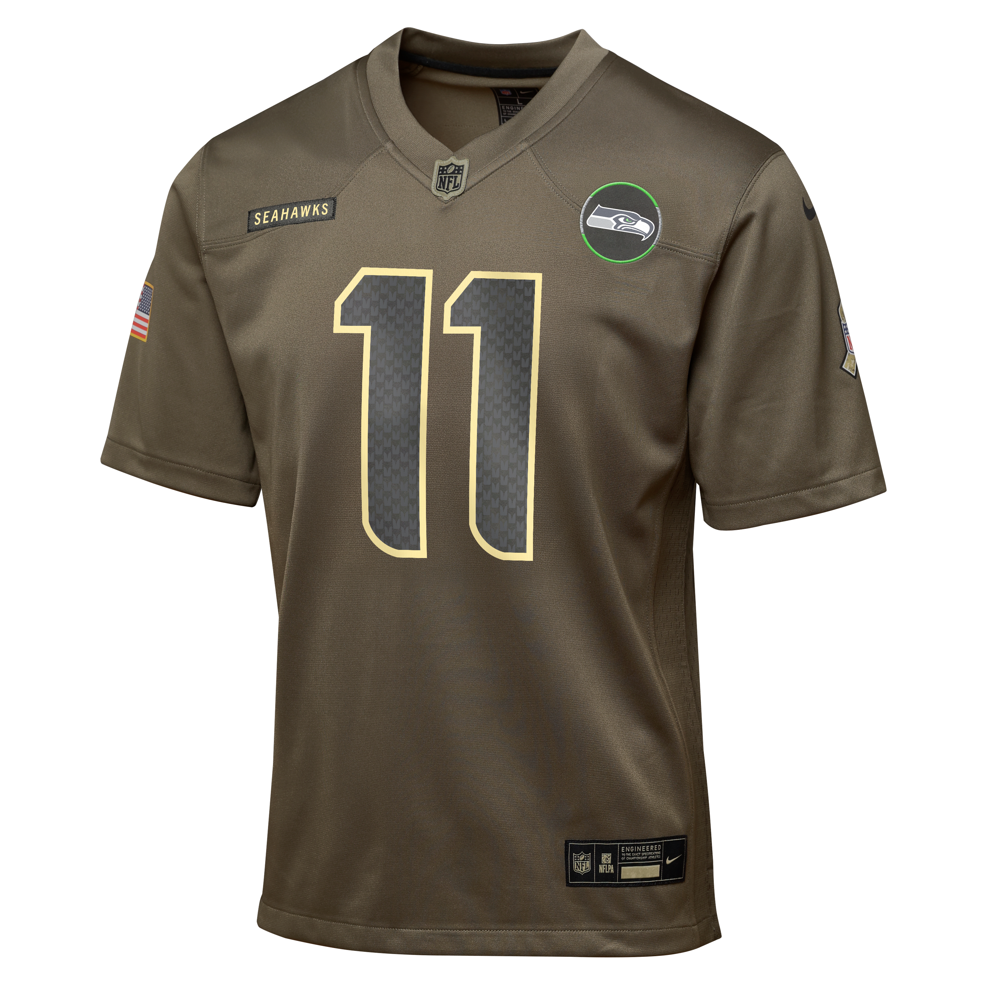 Jaxon Smith-Njigba Seattle Seahawks Salute to Service Big Kids’ Nike NFL Game Jersey